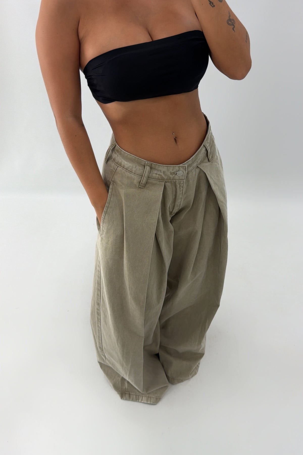 JEANS PLIEGUES