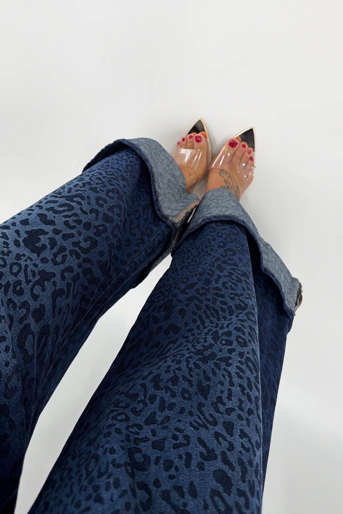 JEANS DOBLEZ LEOPARD