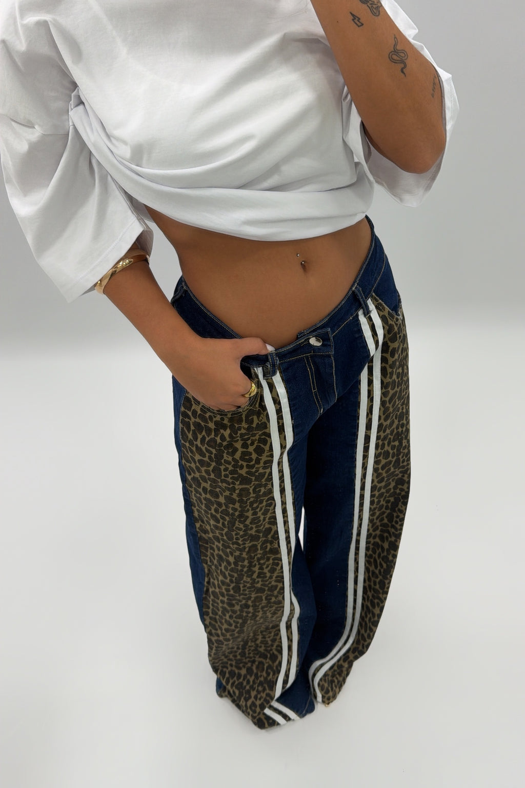 JEANS COMBINADO LEO