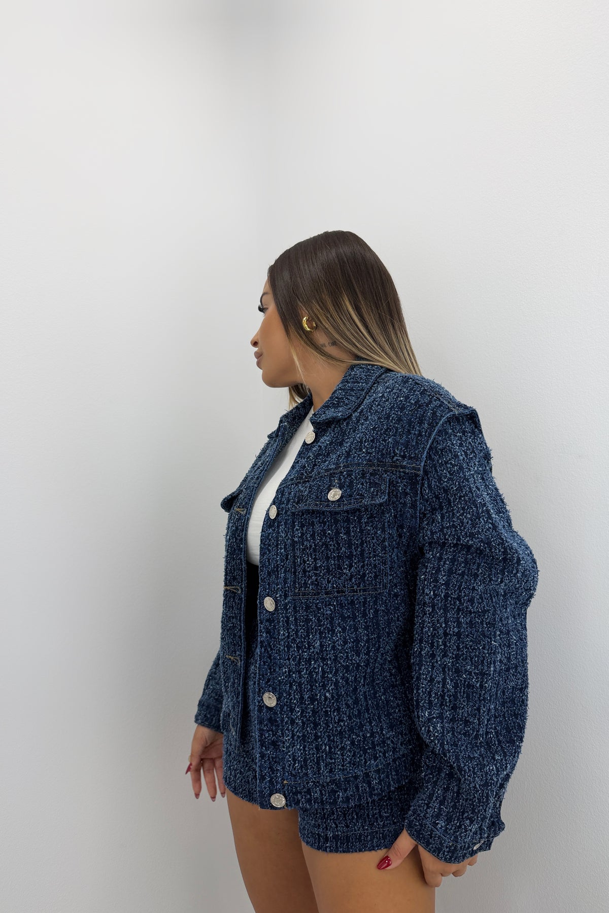 CHAQUETA DENIM ESTRUC