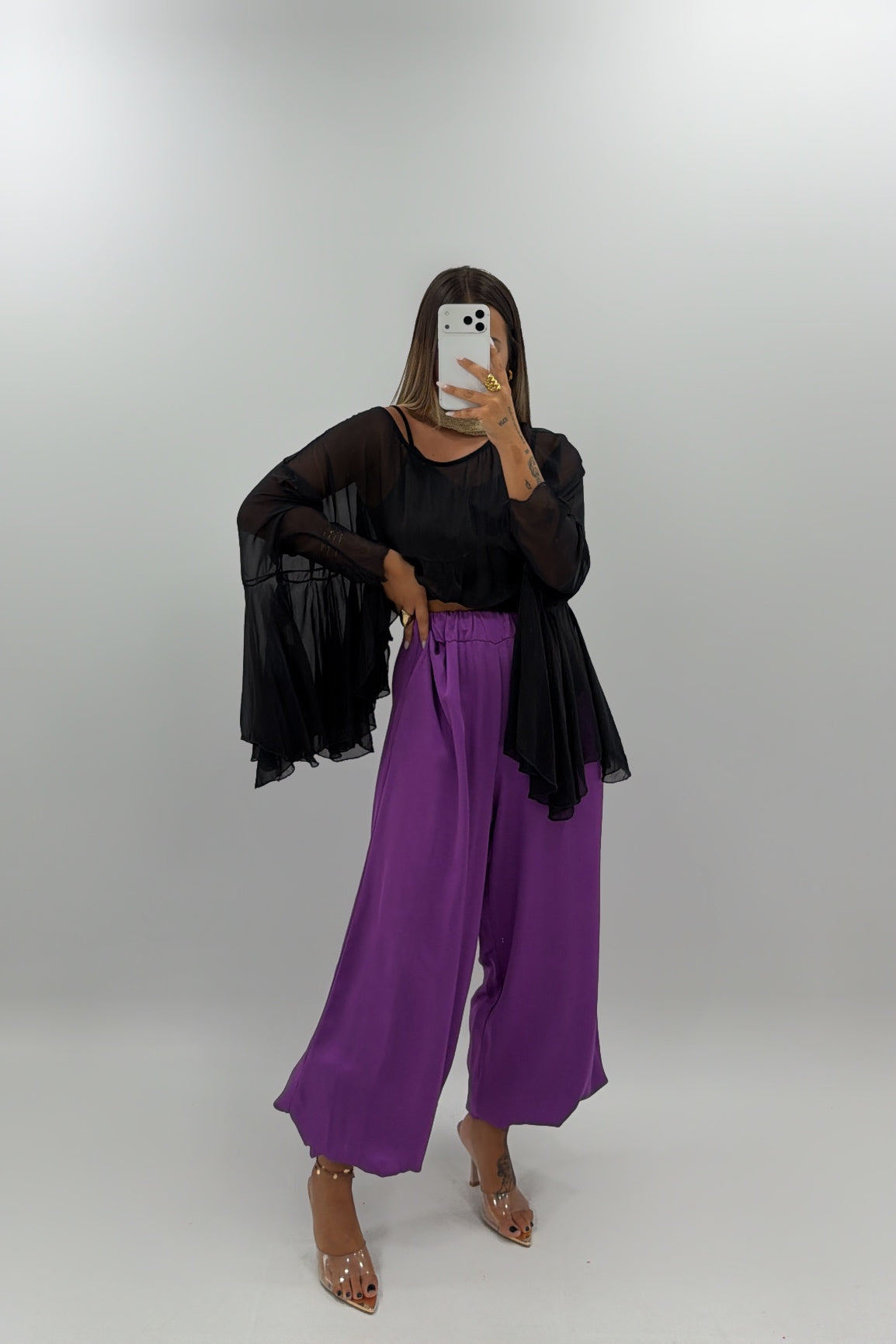 PANTALÓN SATÉN LAZADA MOREI