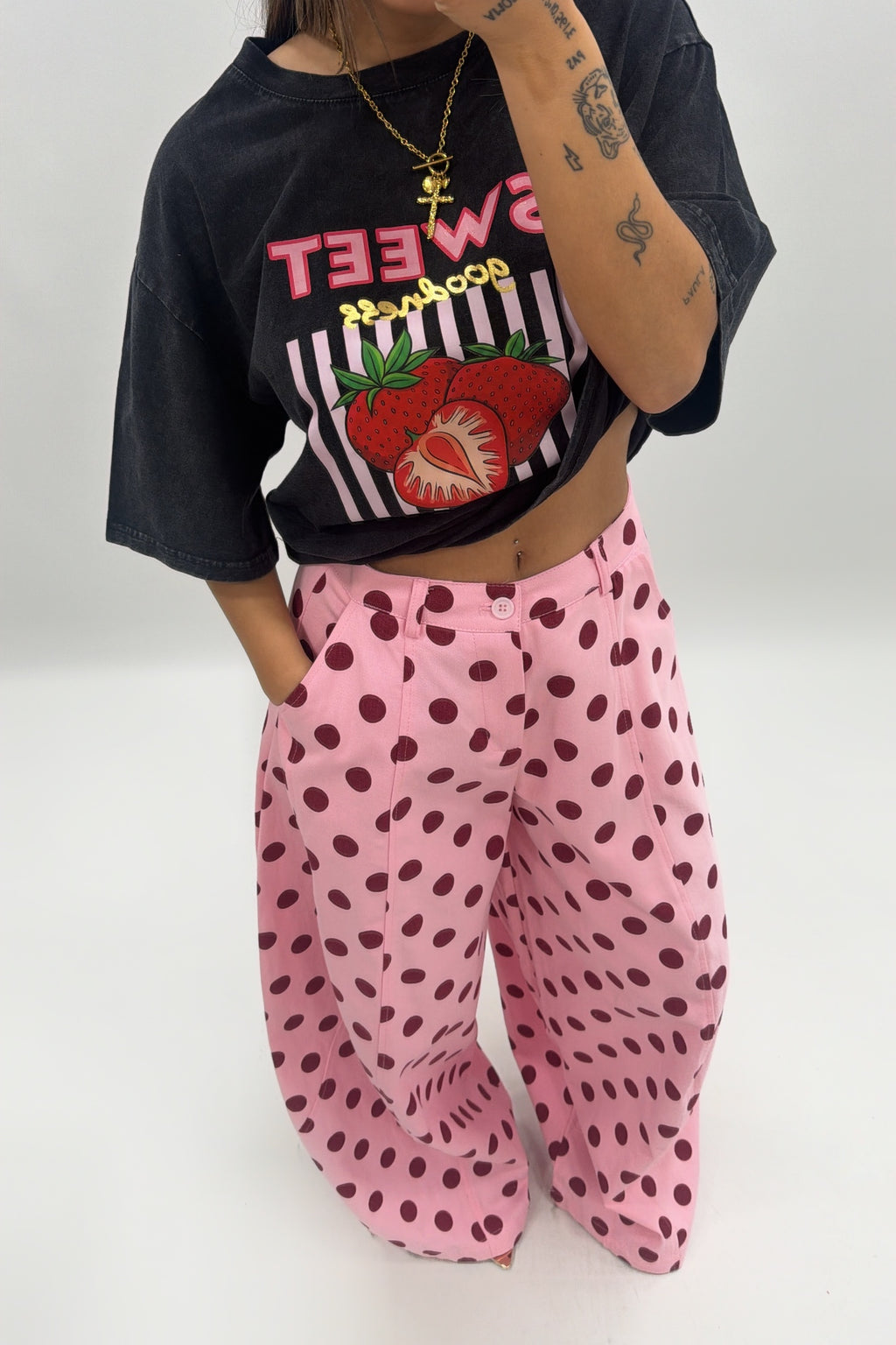 PANTALÓN ROSE TOPE