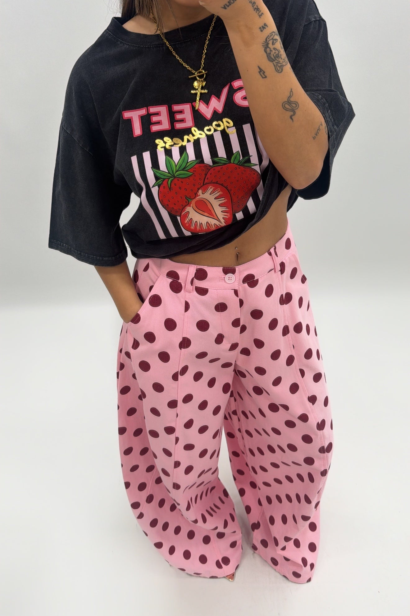 PANTALÓN ROSE TOPE