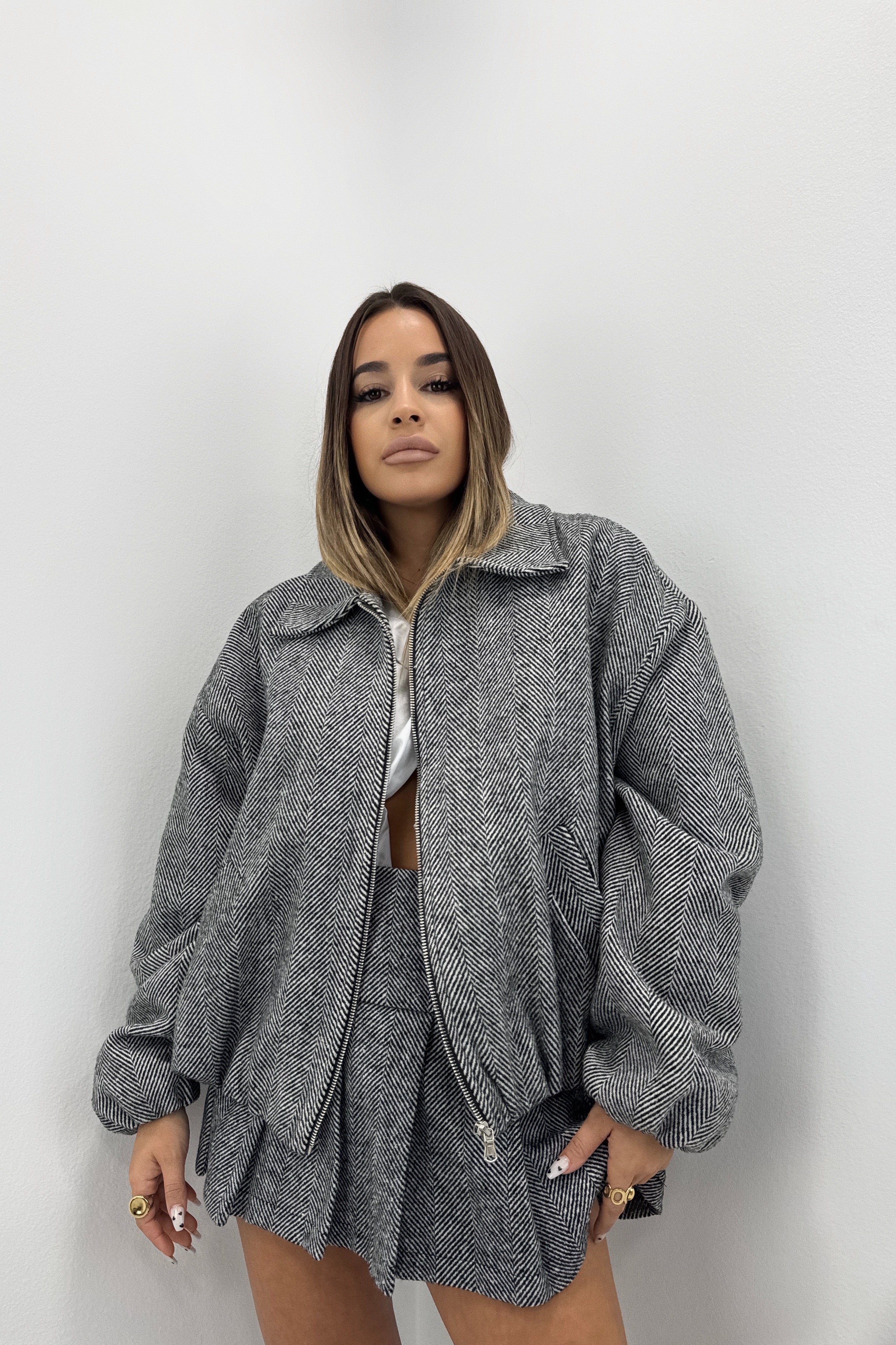 CHAQUETA BOMBER LUMINA