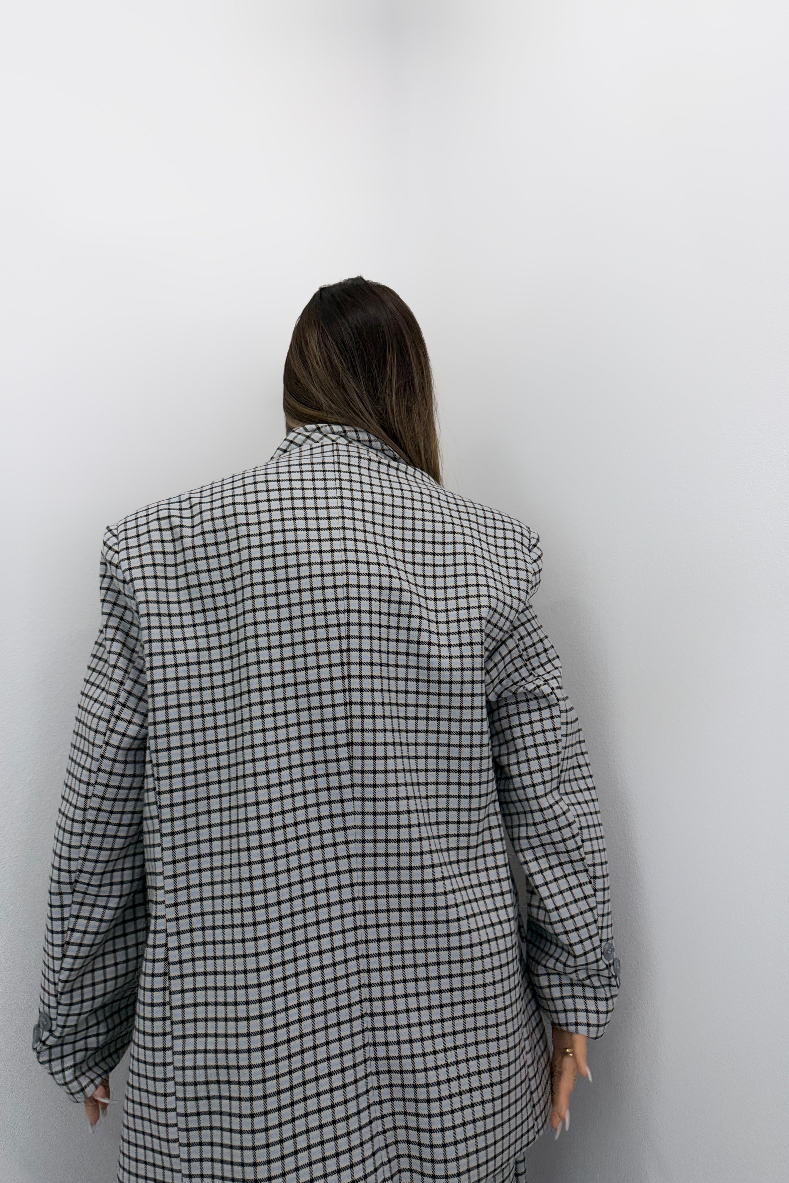 BLAZER CUADROS LUMINA