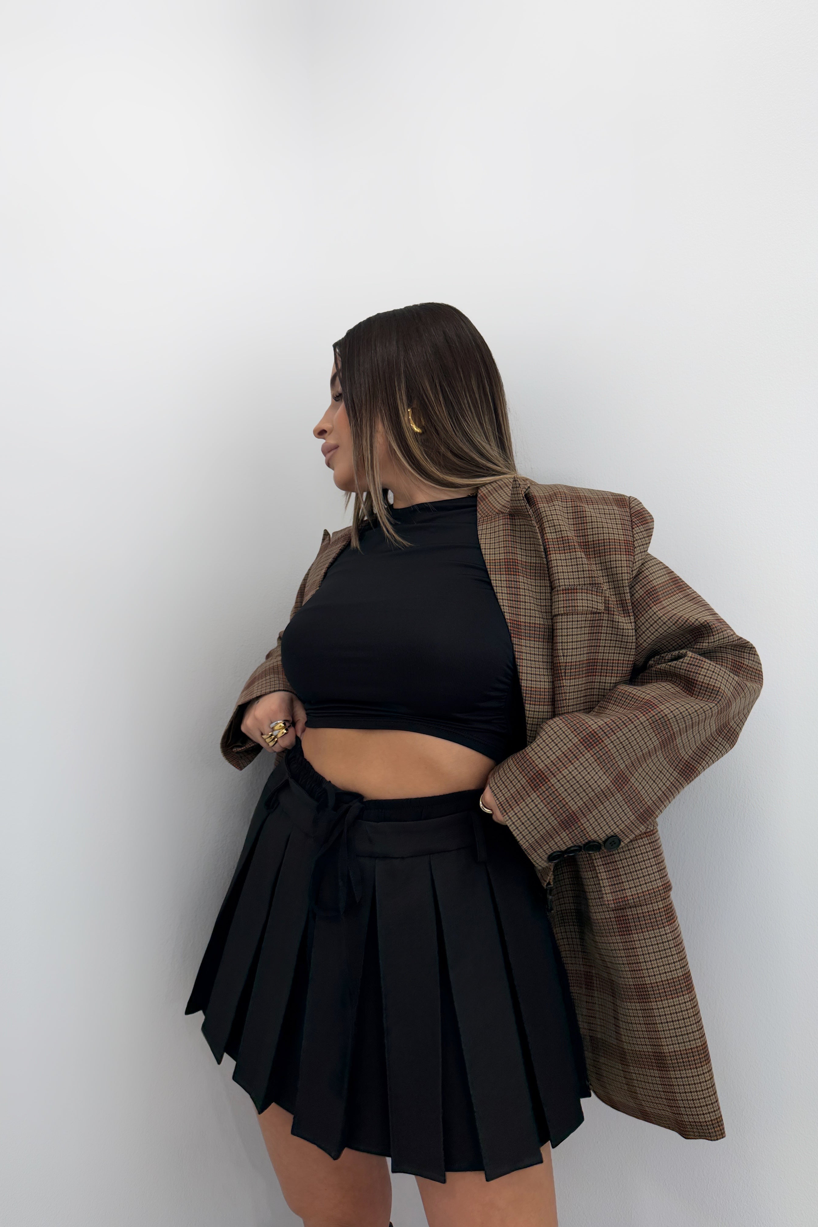 FALDA PANTALÓN TABLAS