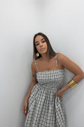 VESTIDO BAHON CUADRE