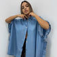CAMISA VOLANT DENIM