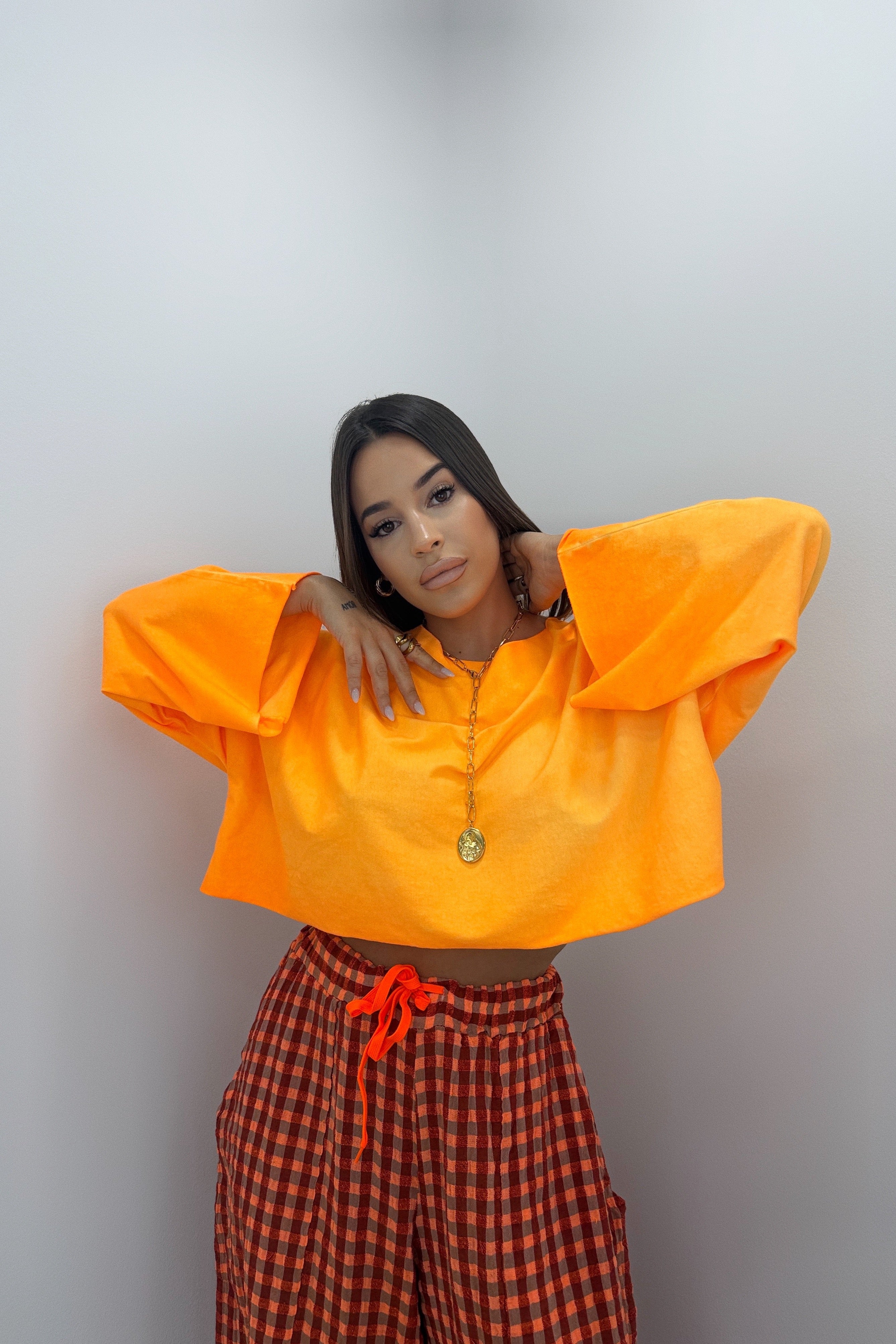 CAMISETA CROPPED FLÚOR