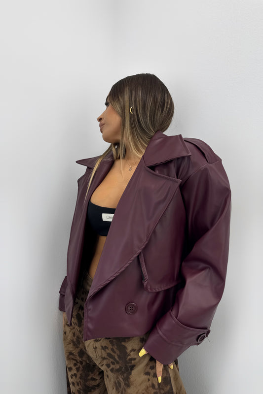 CHAQUETA TRENCH POLIPIEL
