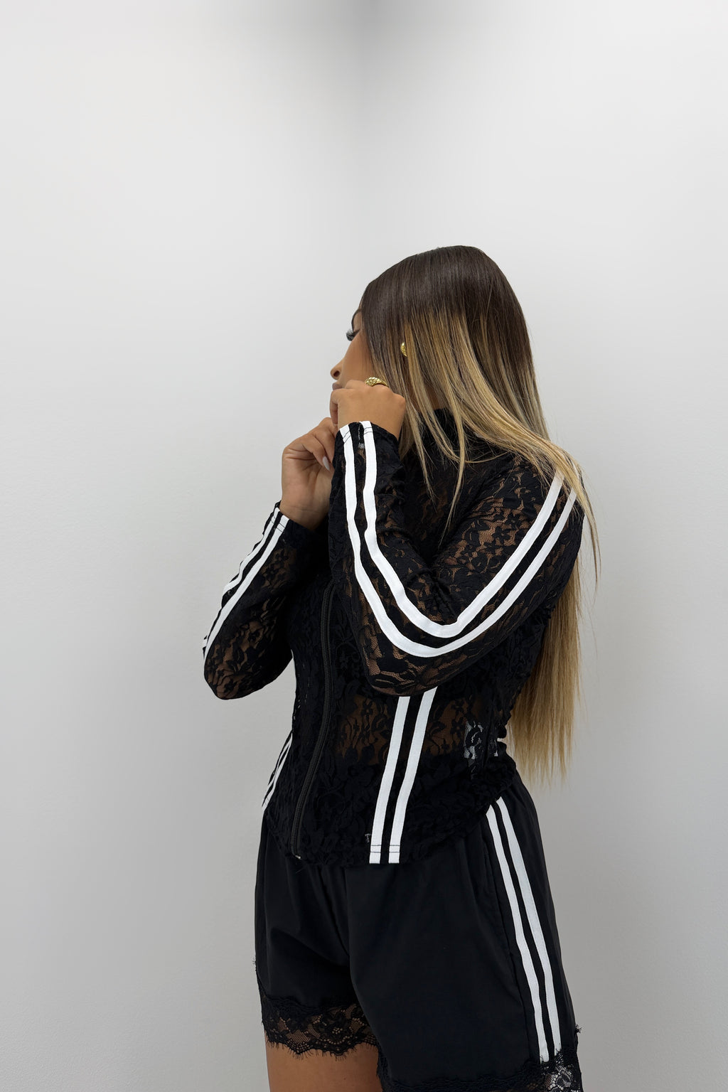 CHAQUETA ENCAJE RAY