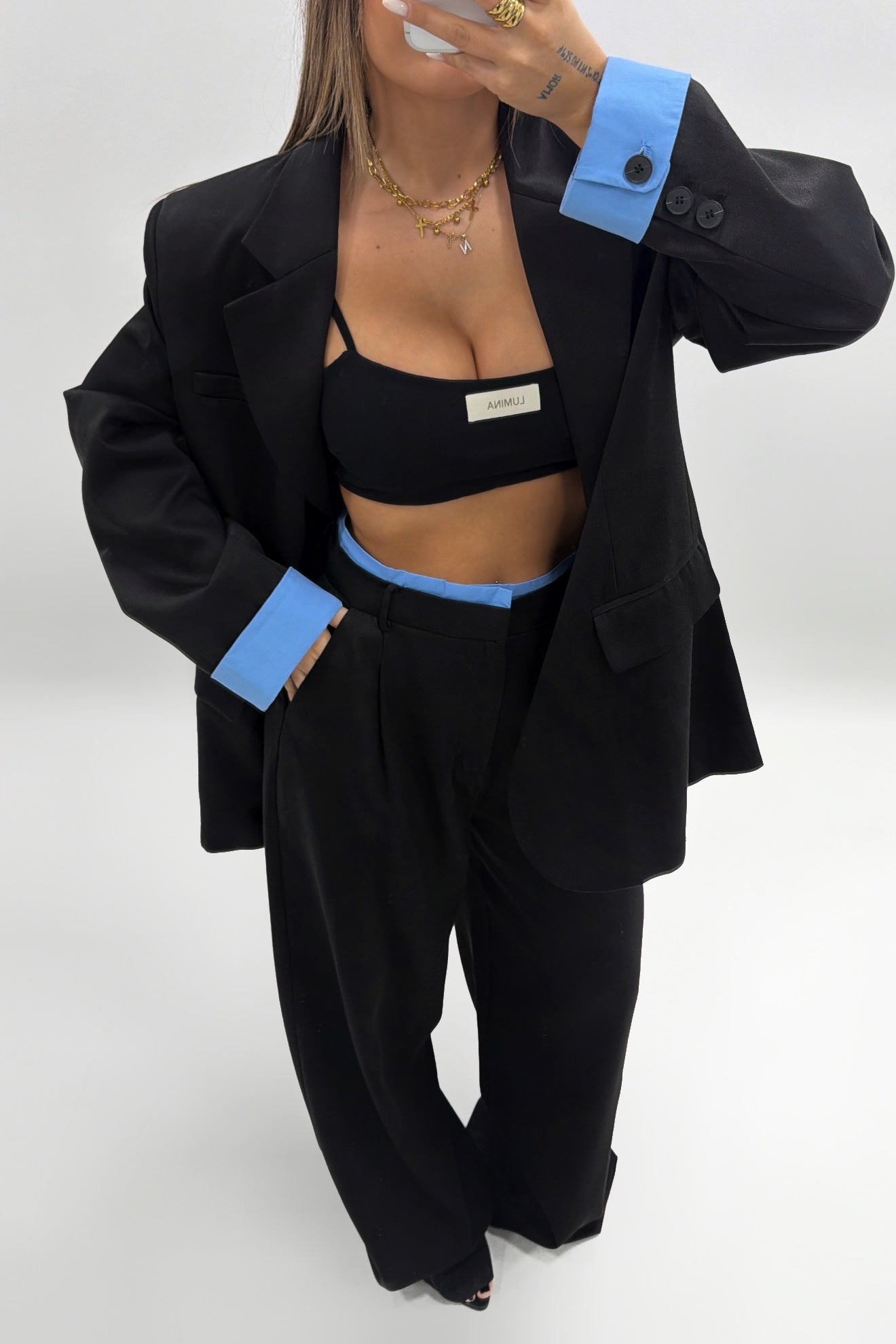 PANTALÓN COMBINADO LUMINA