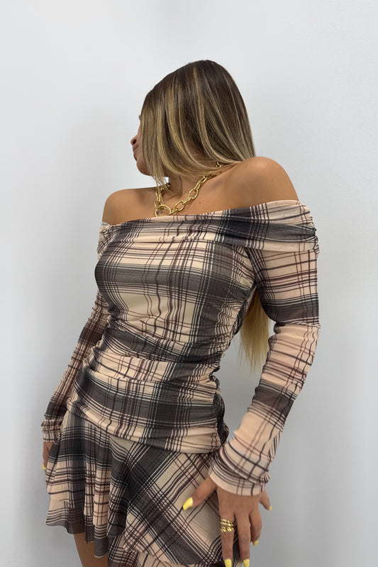 VESTIDO CUADRS LUMINA