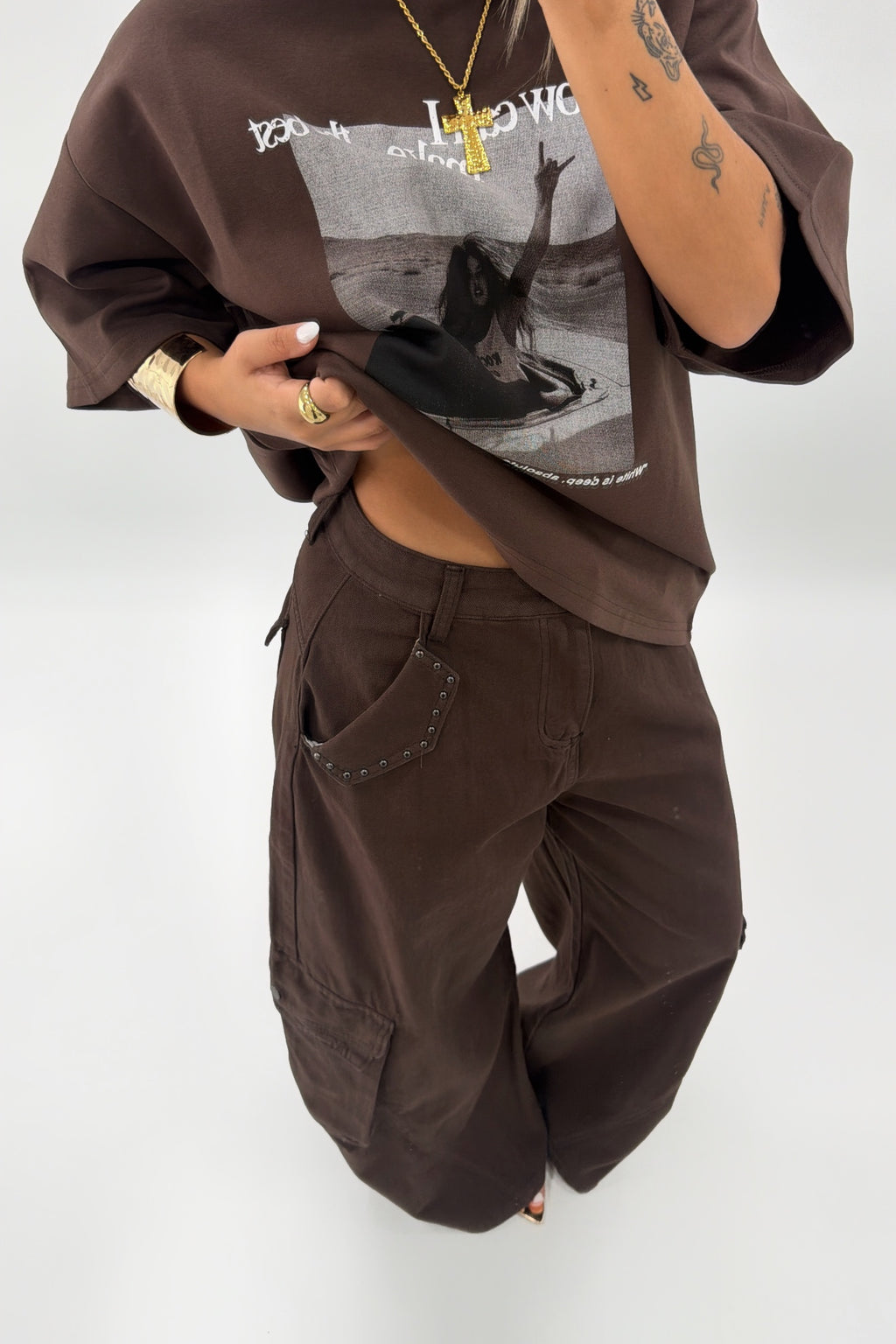 JEANS CARGO TACH