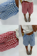 PANTALÓN BERMUDA VICHY