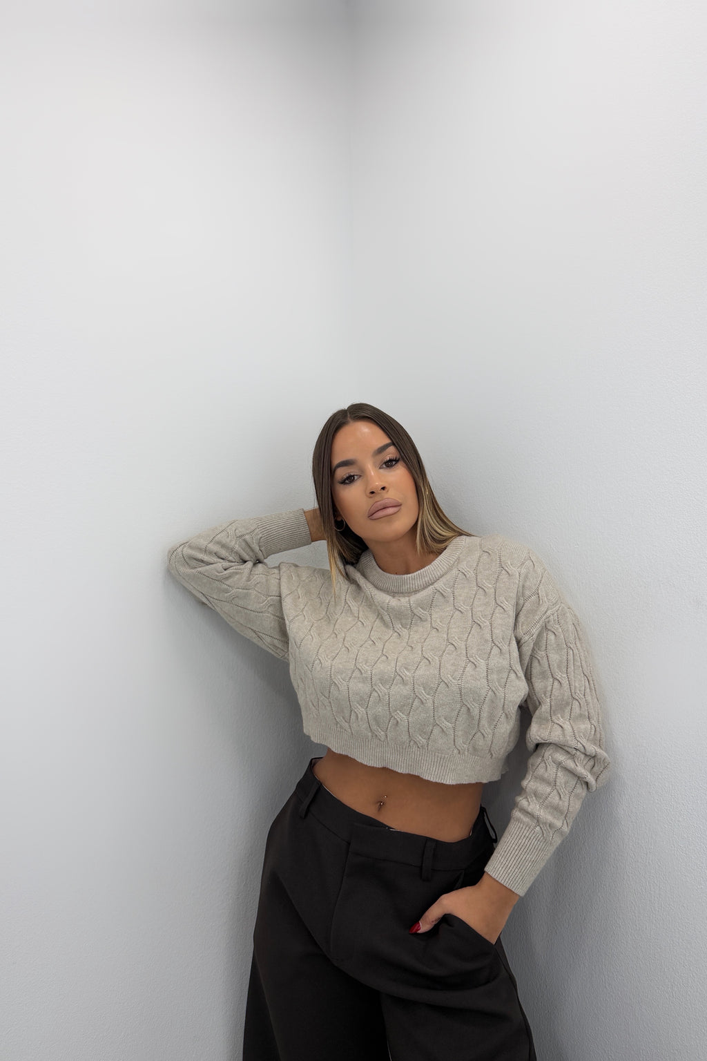 JERSEY CROPPED BEG