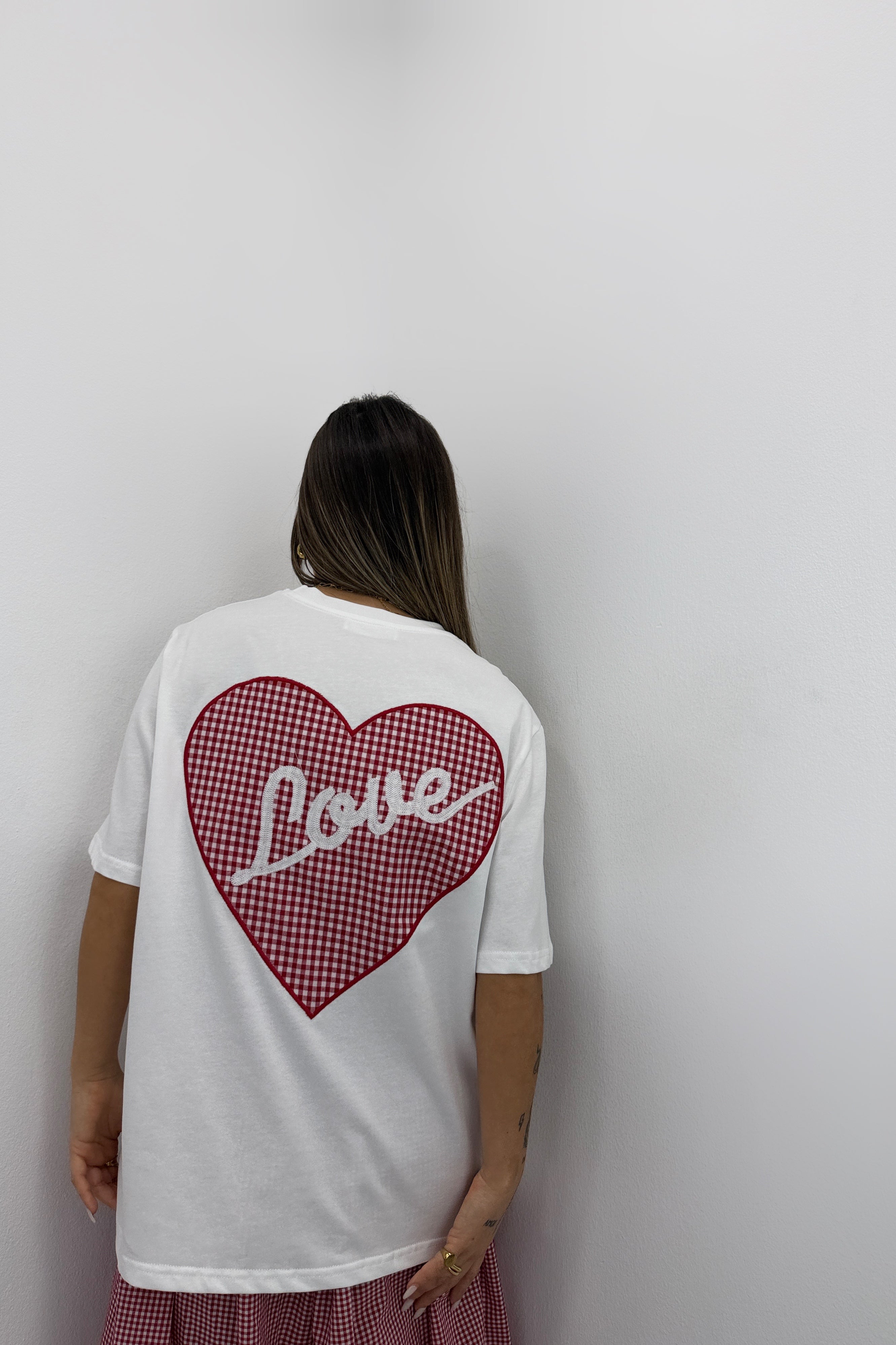 CAMISETA VICHY LOVE