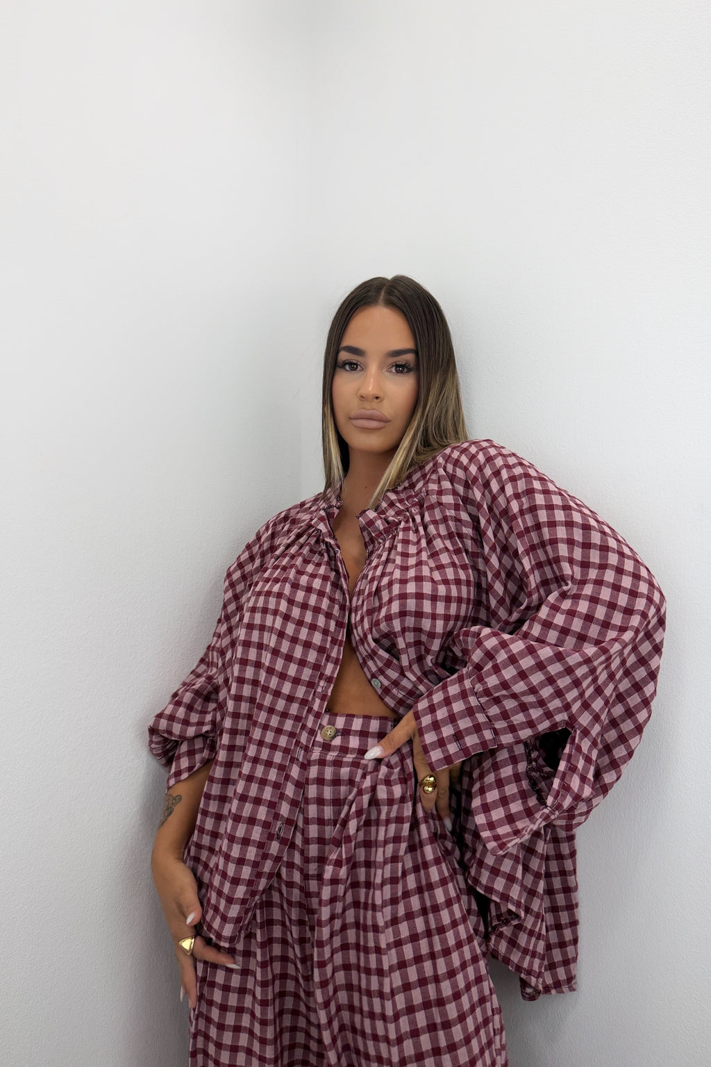 CAMISA LIN VICHY