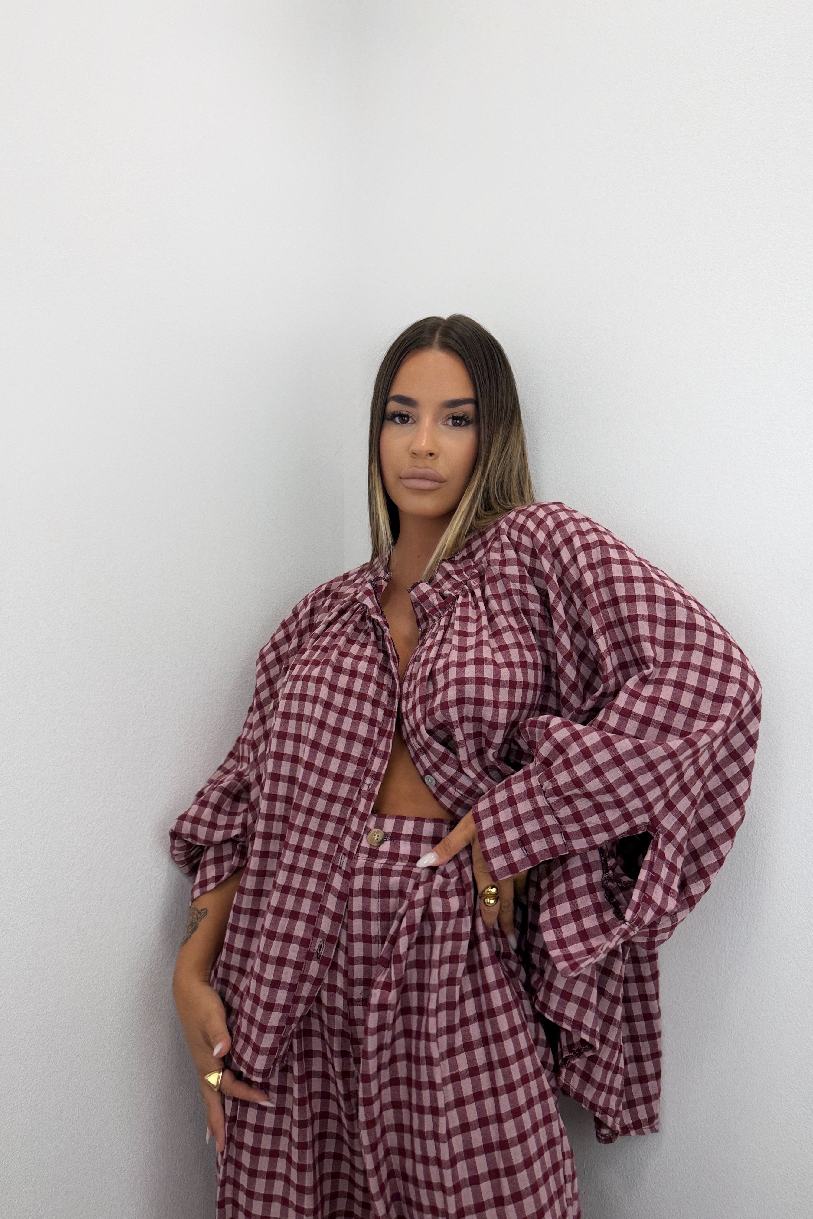 CAMISA LIN VICHY