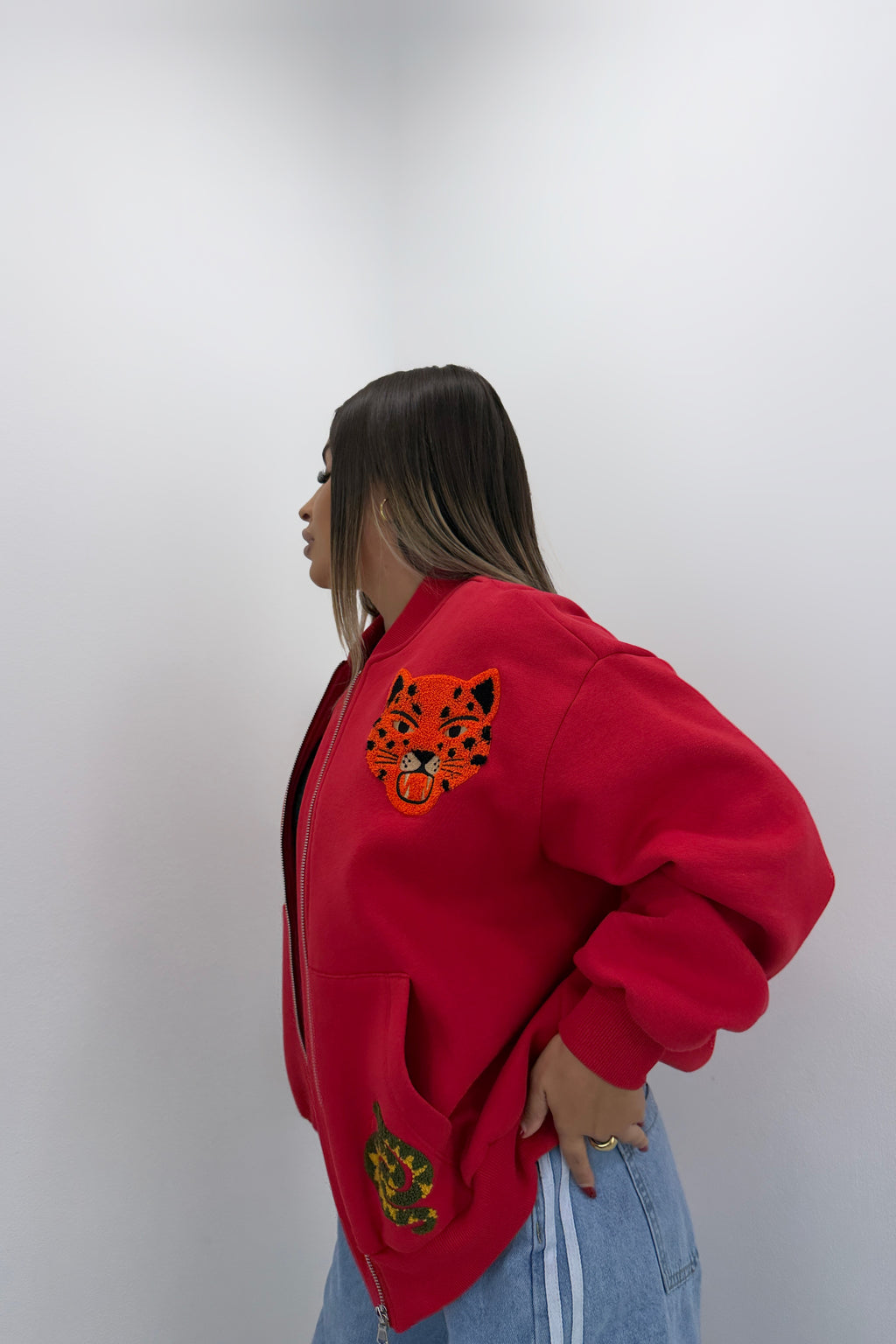 CHAQUETA SUDADERA PARCH LUMINA