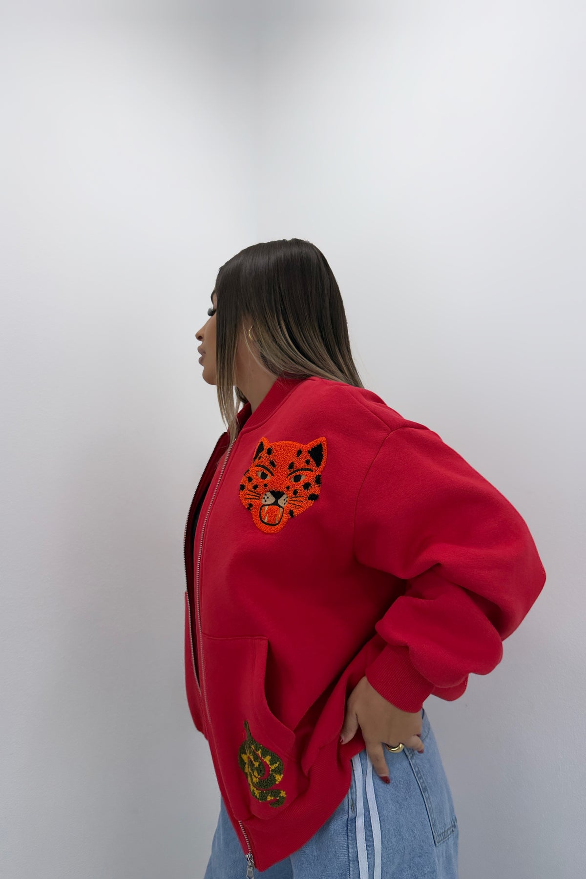 CHAQUETA SUDADERA PARCH LUMINA