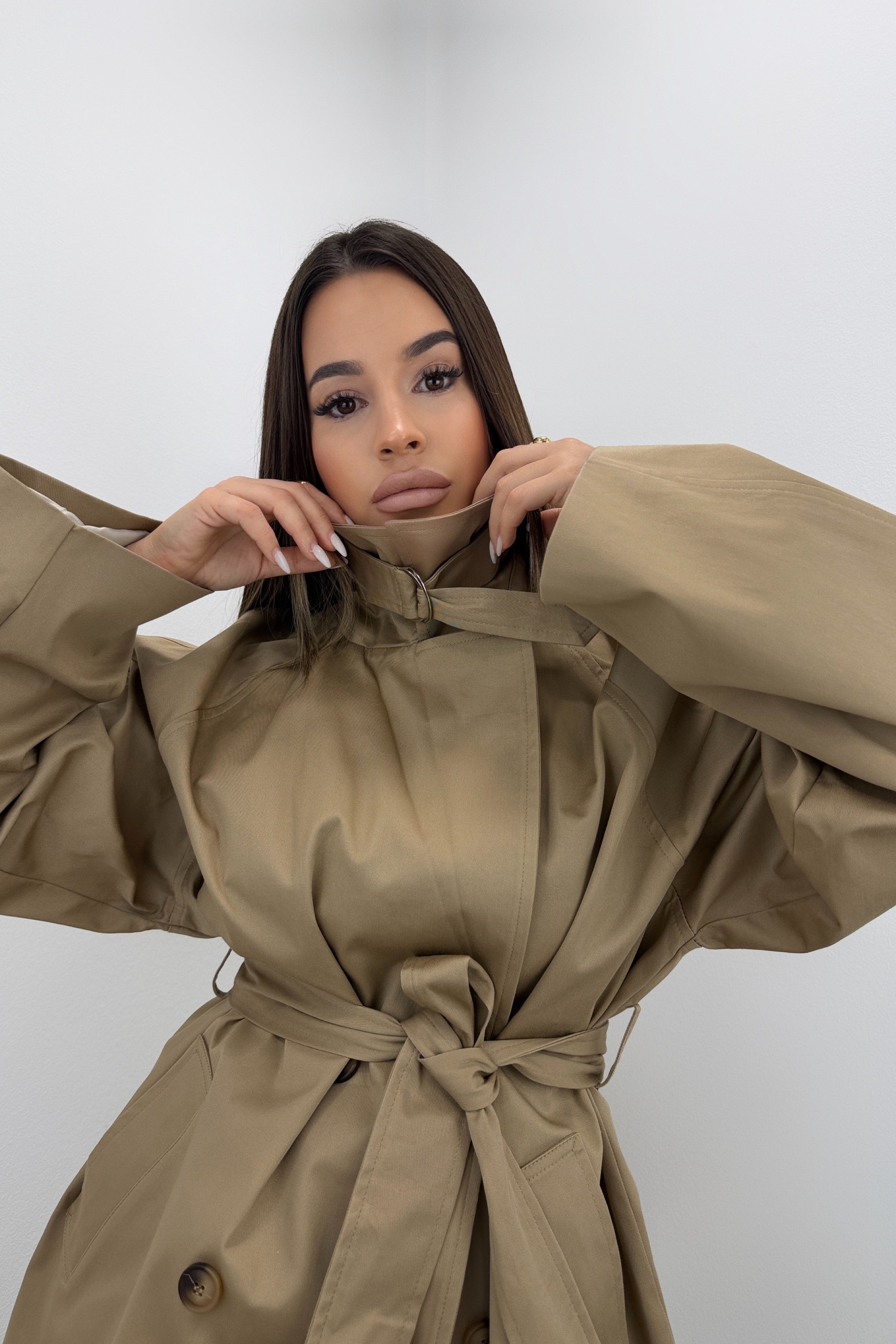 TRENCH CINTURON LUMINA