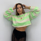SUDADERA CROPPED LIMA LUMINA