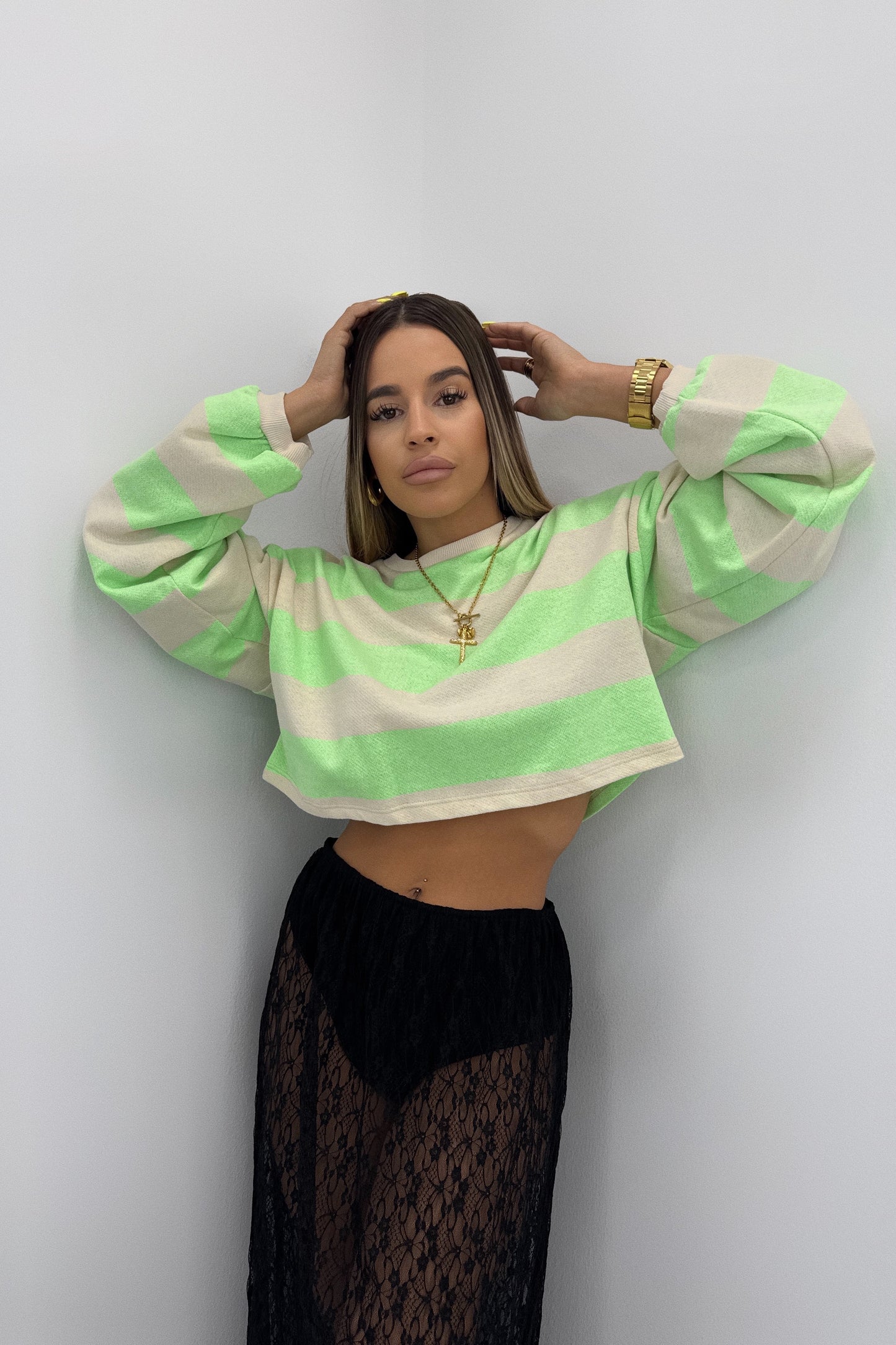 SUDADERA CROPPED LIMA LUMINA