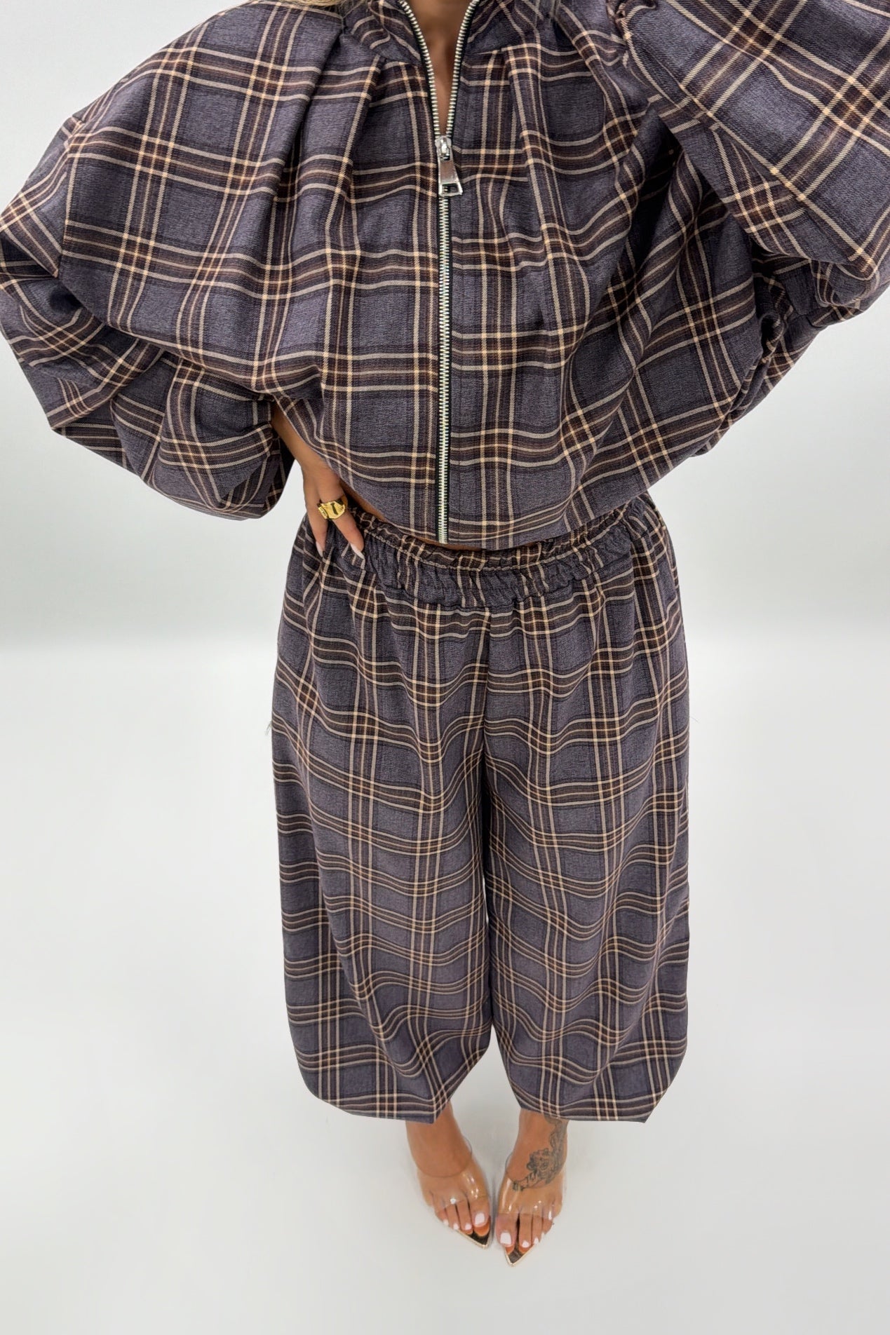 PANTALÓN BOMBACH CUADRE