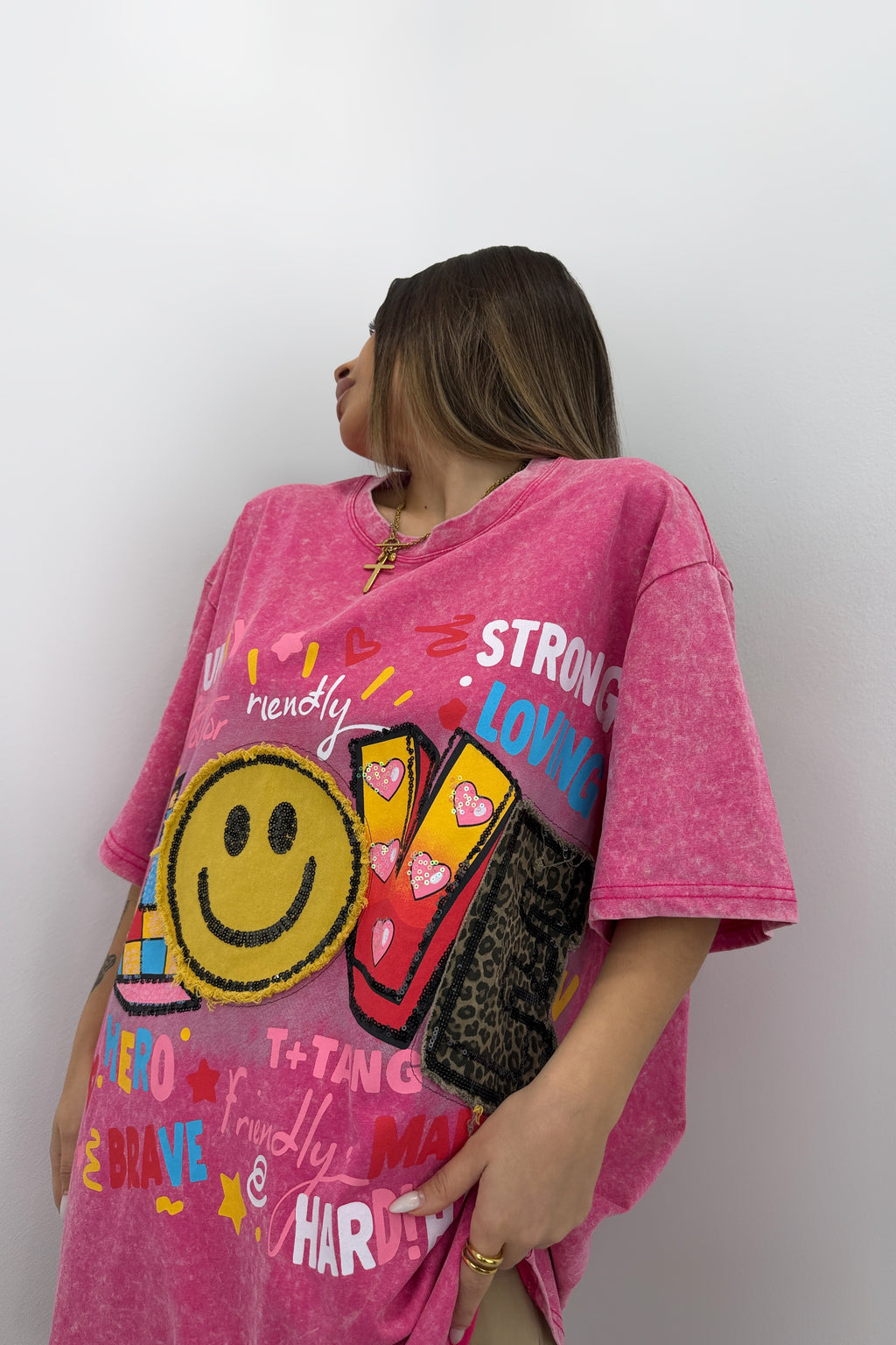 CAMISETA SMILEY