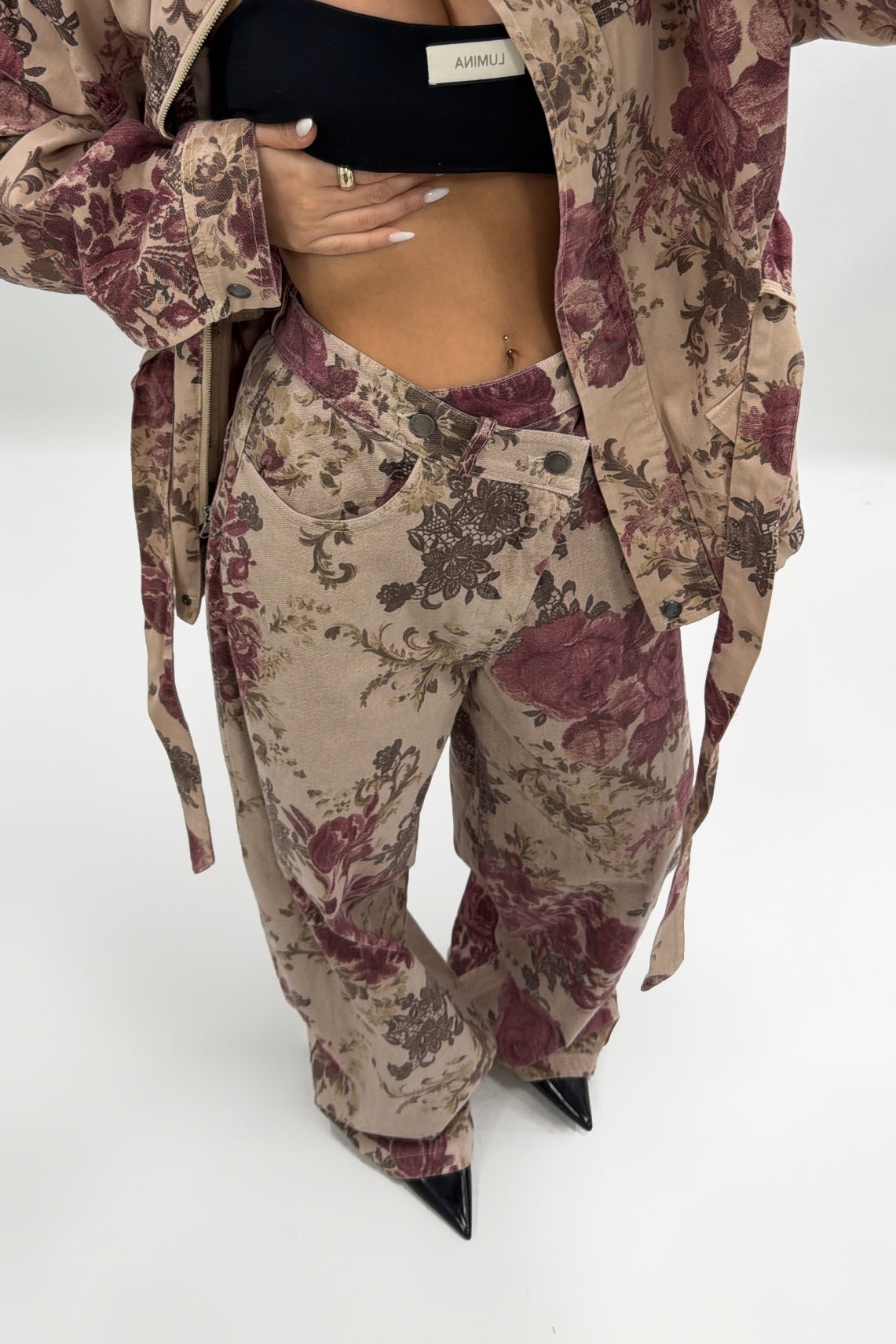 PANTALÓN FLORE ASIMÉTRICO LUMINA