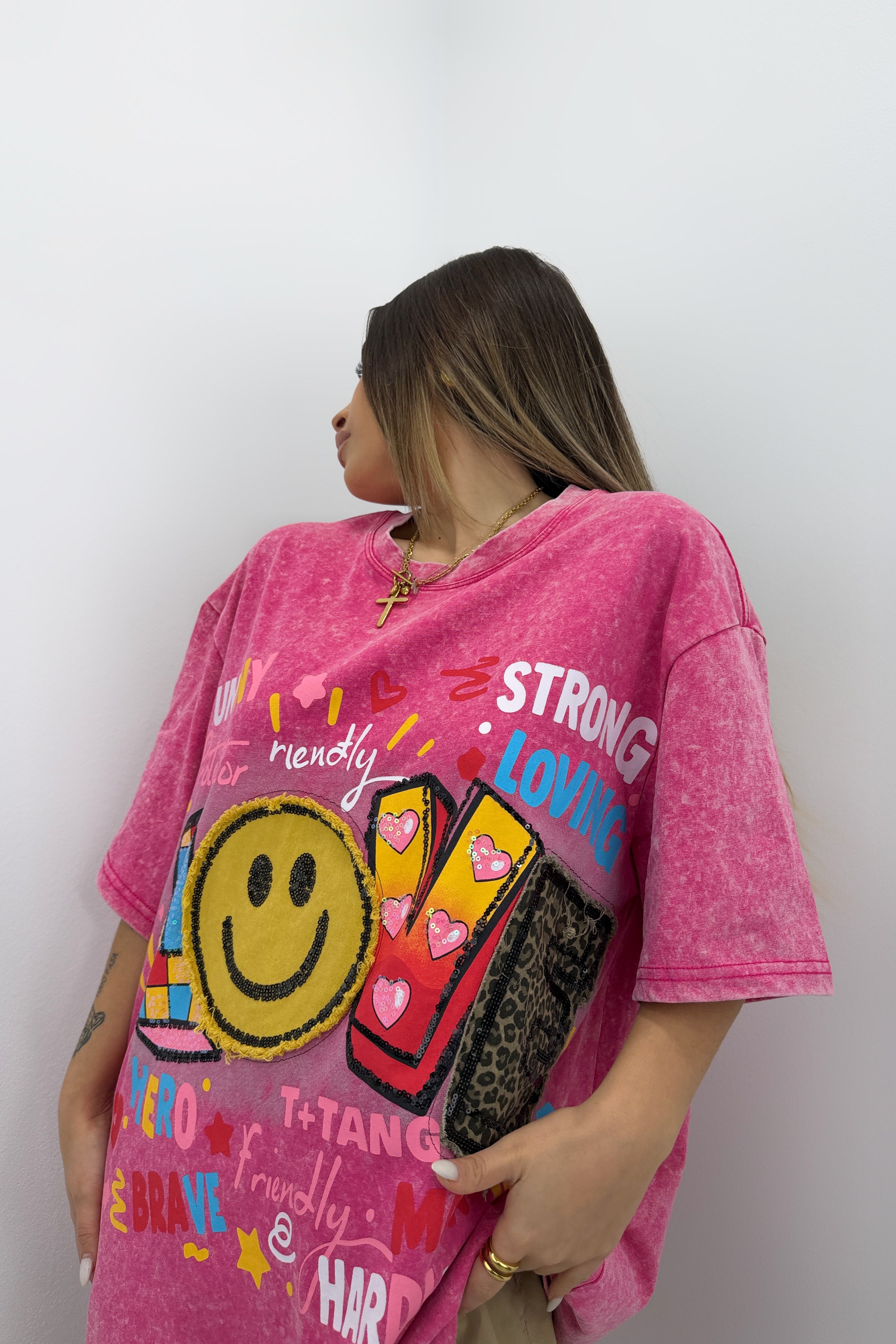 CAMISETA SMILEY