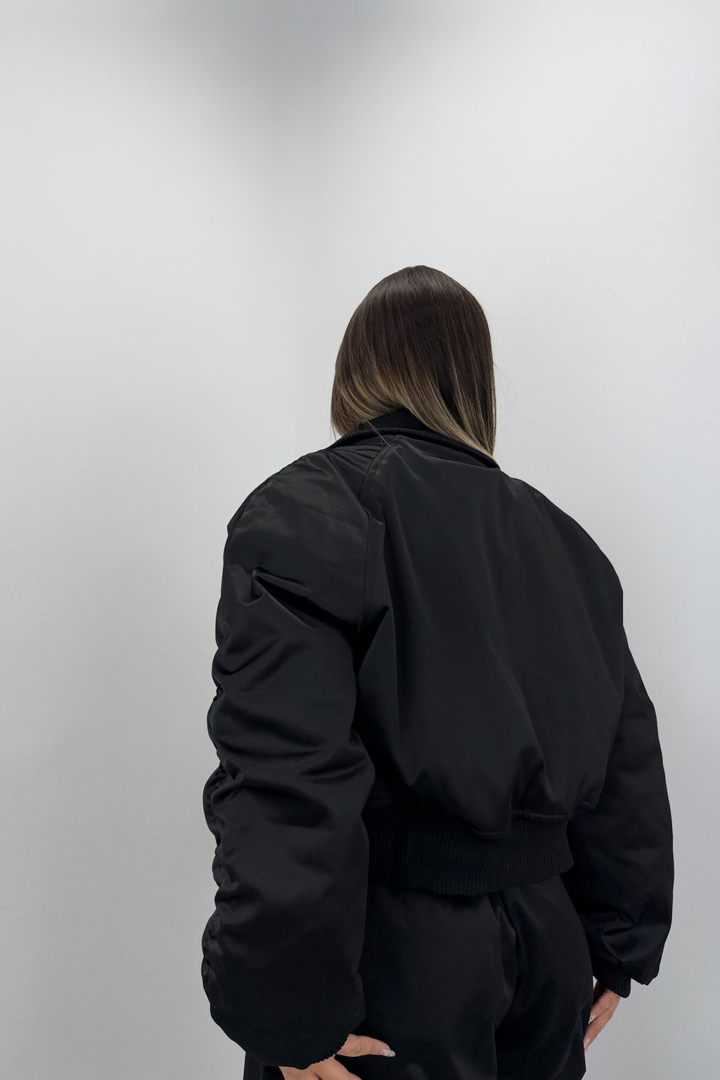 CHAQUETA BOMBER MET LUMINA
