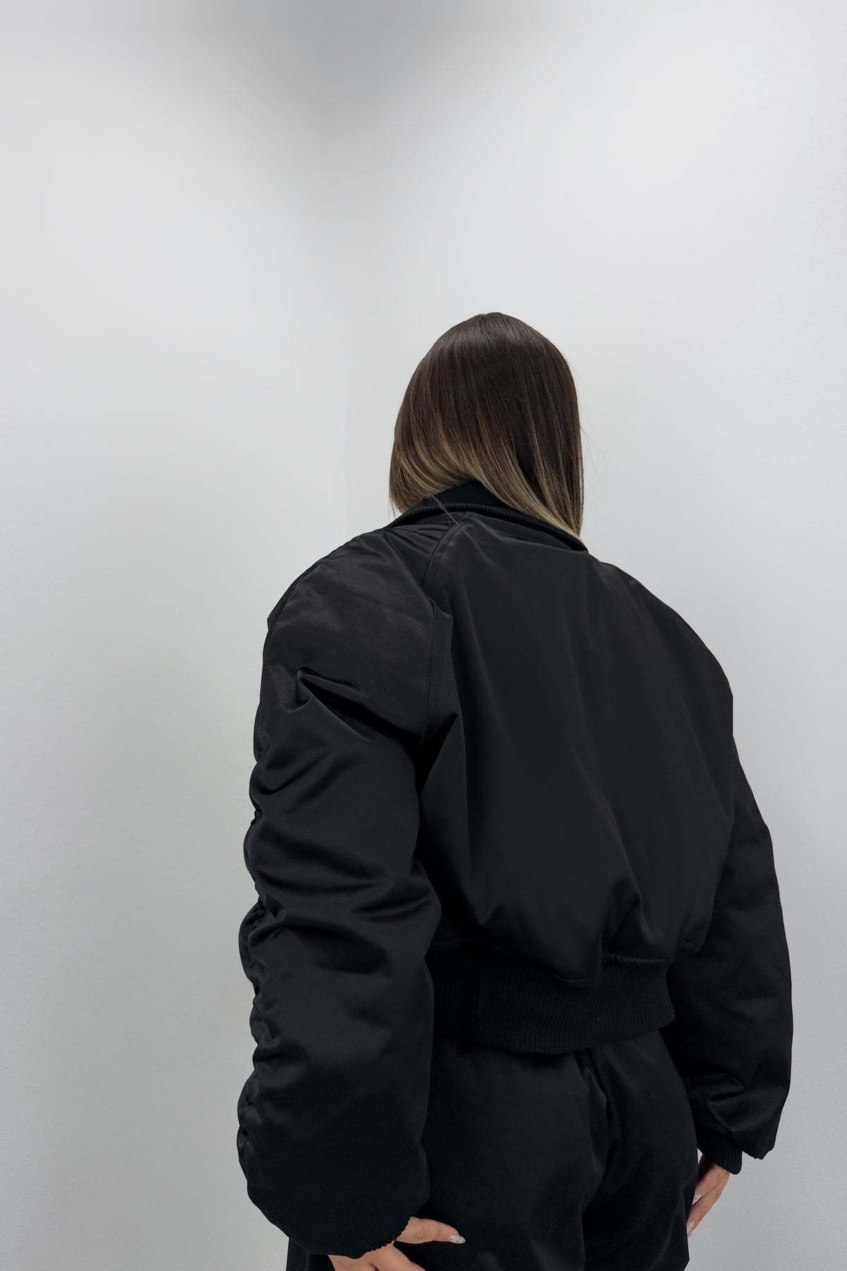 CHAQUETA BOMBER MET LUMINA