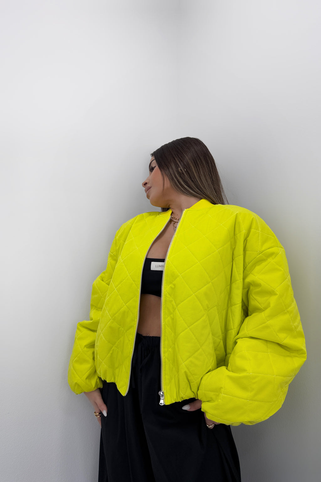 CHAQUETA LIME LUMINA