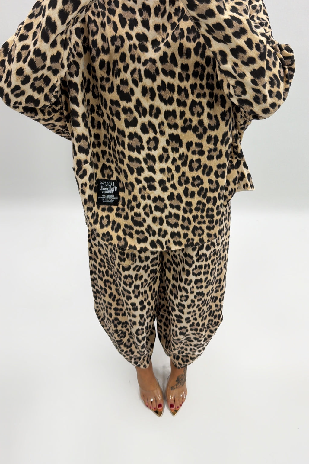 CONJUNTO BASIC BAHON LEOPARDE