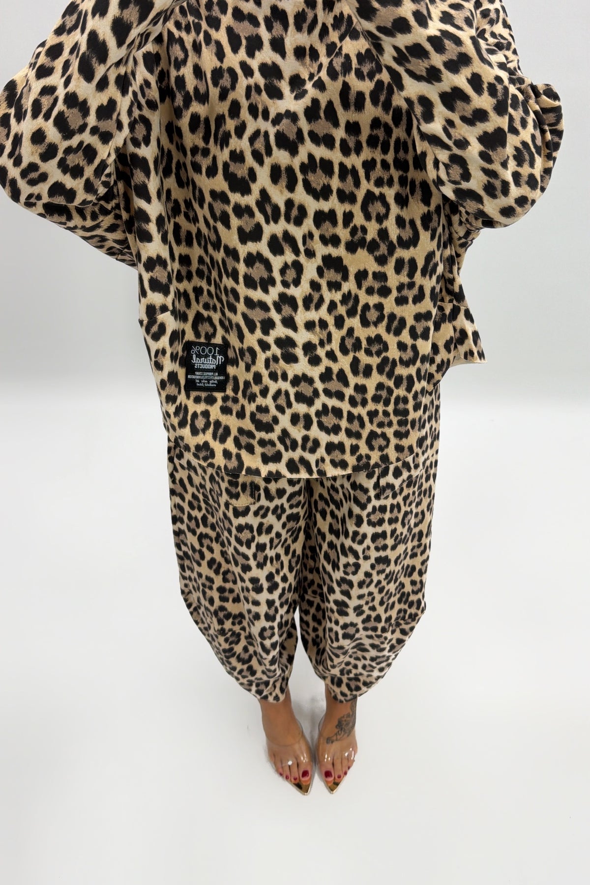 CONJUNTO BASIC BAHON LEOPARDE