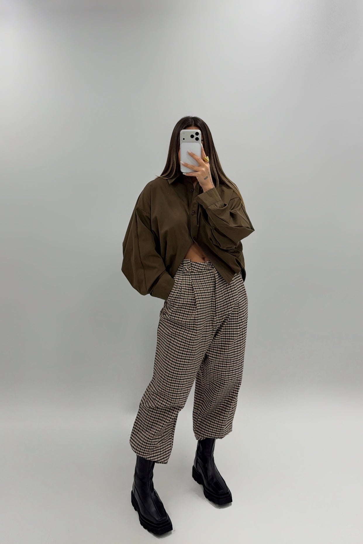 PANTALÓN BAGGY VICHY