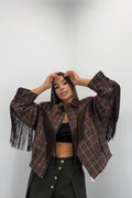 CHAQUETA BOMBER CUADRE LUMINA