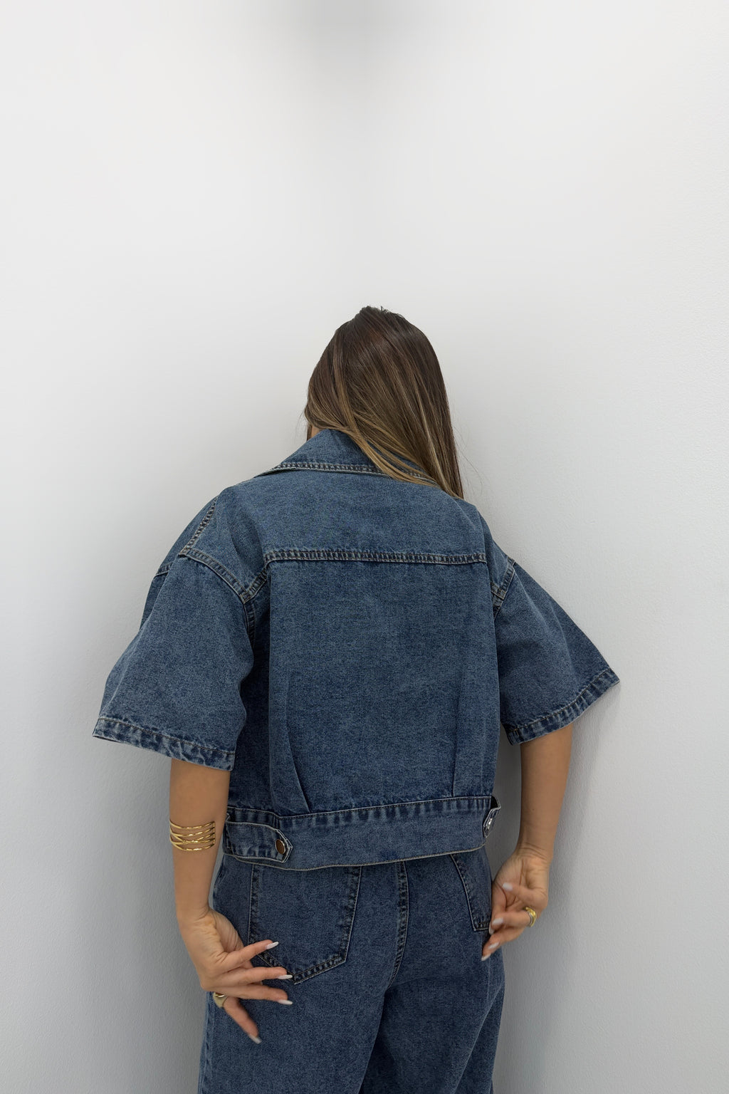 CHALECO DENIM CROPPED