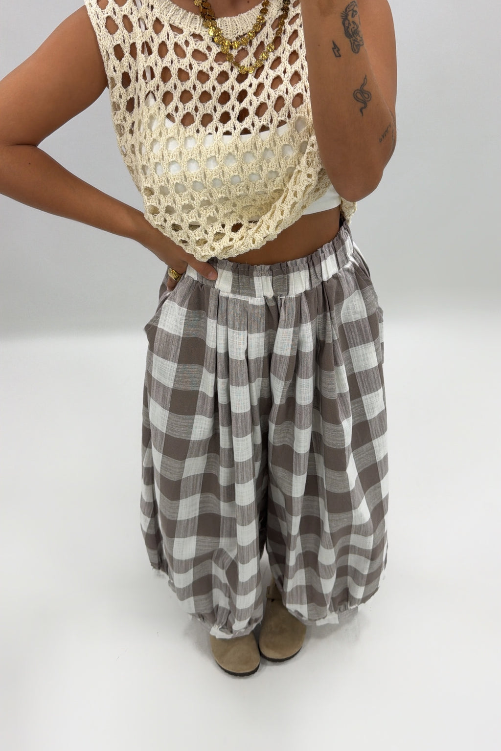 PANTALÓN BOMBACH CUADRE