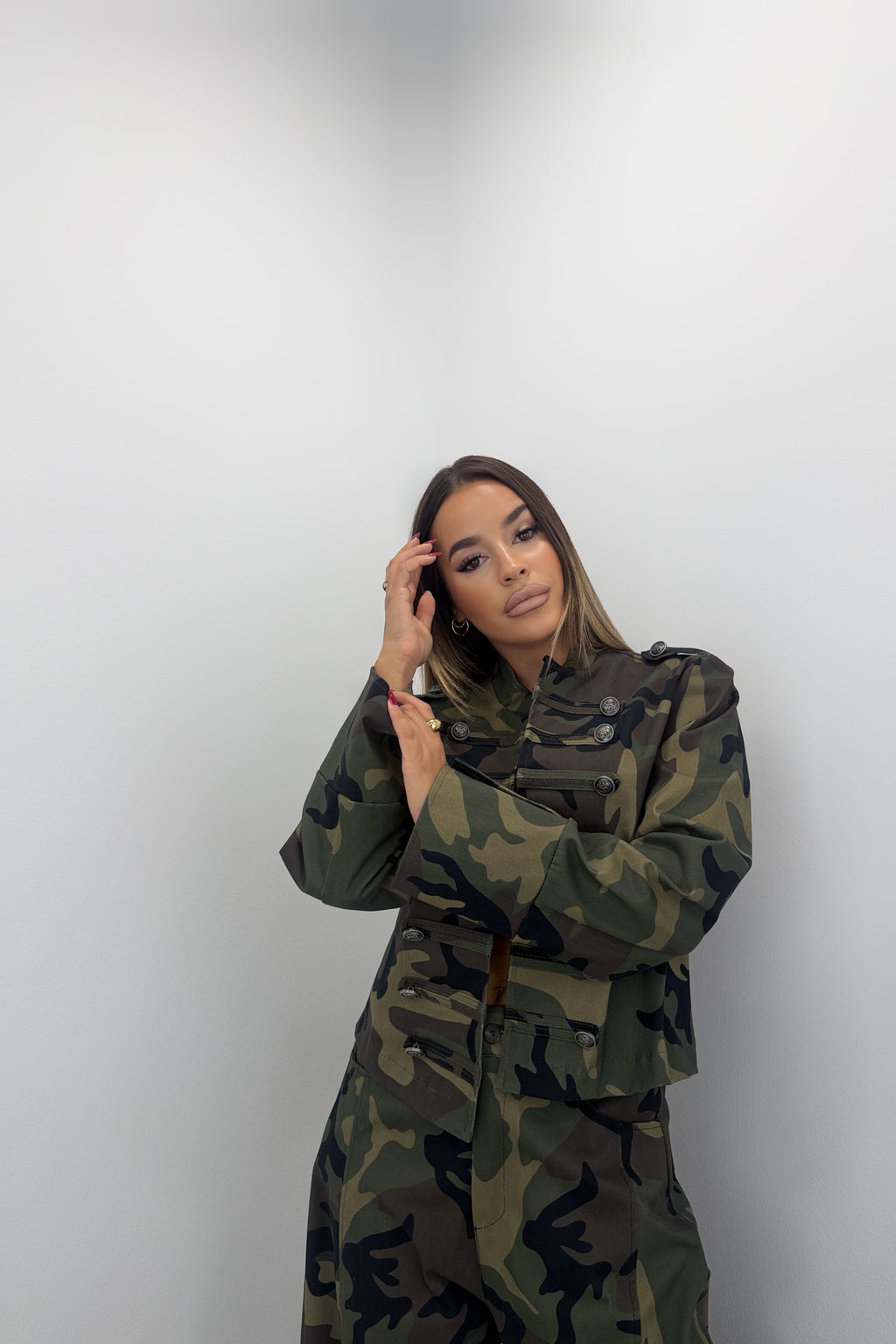 CHAQUETA NAPOLEÓN CAMUFLAJE