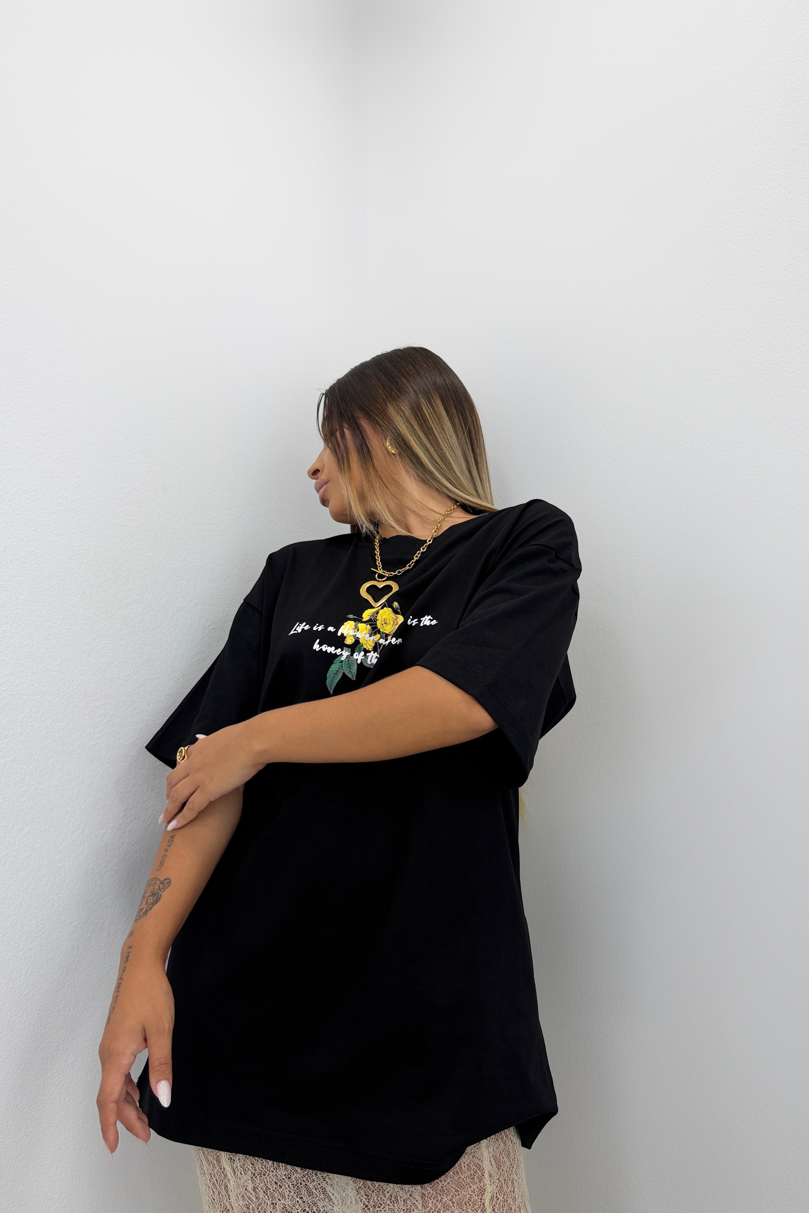 CAMISETA FLORE