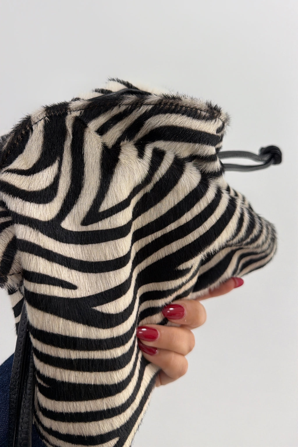 BOLSO ZEBRA PIEL