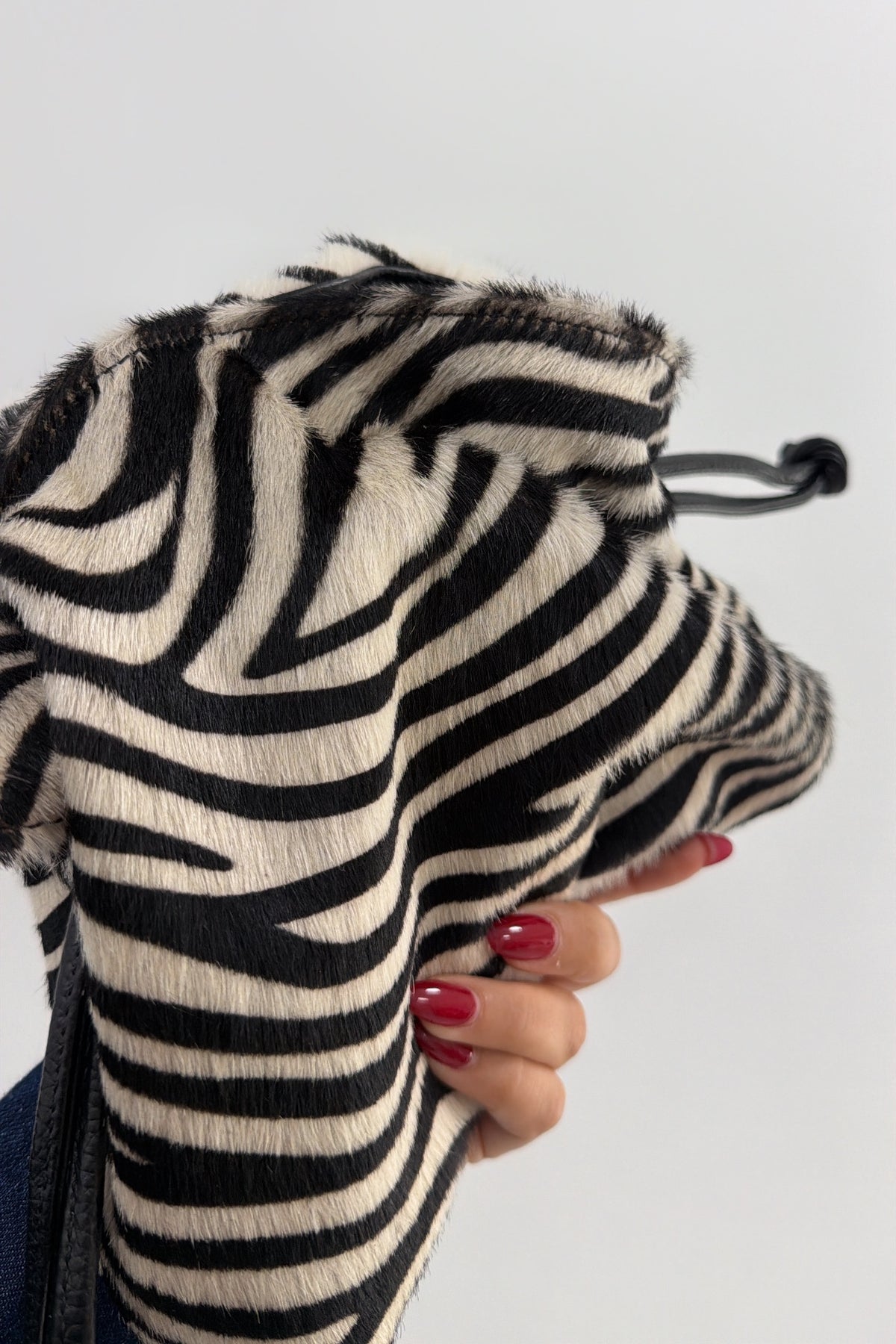 BOLSO ZEBRA PIEL
