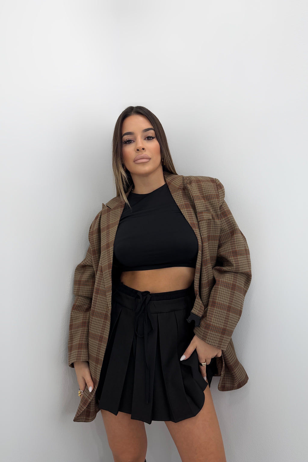 FALDA PANTALÓN TABLAS