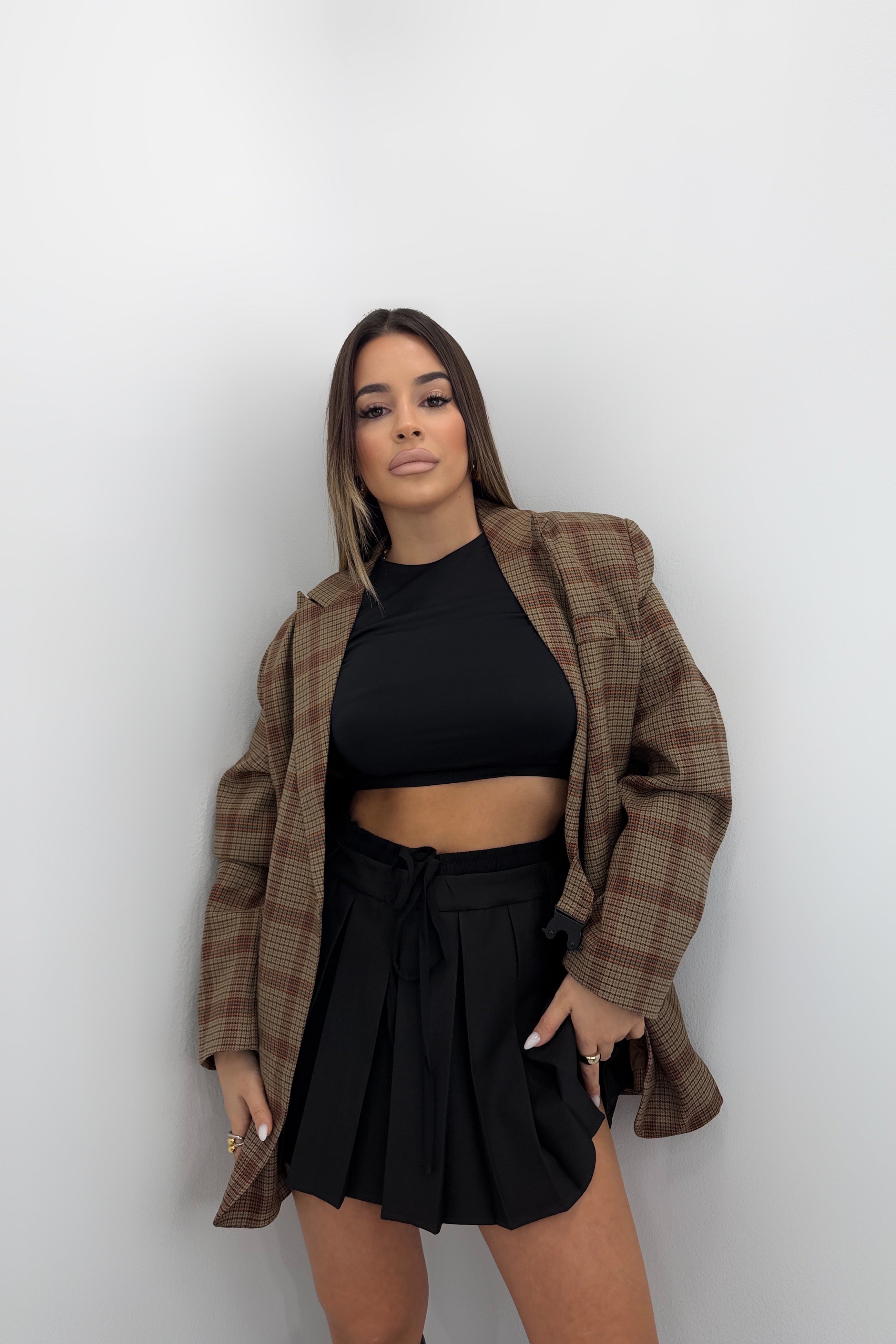 FALDA PANTALÓN TABLAS