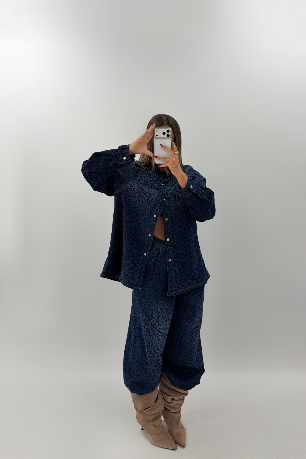 JEANS DOBLEZ LEOPARD