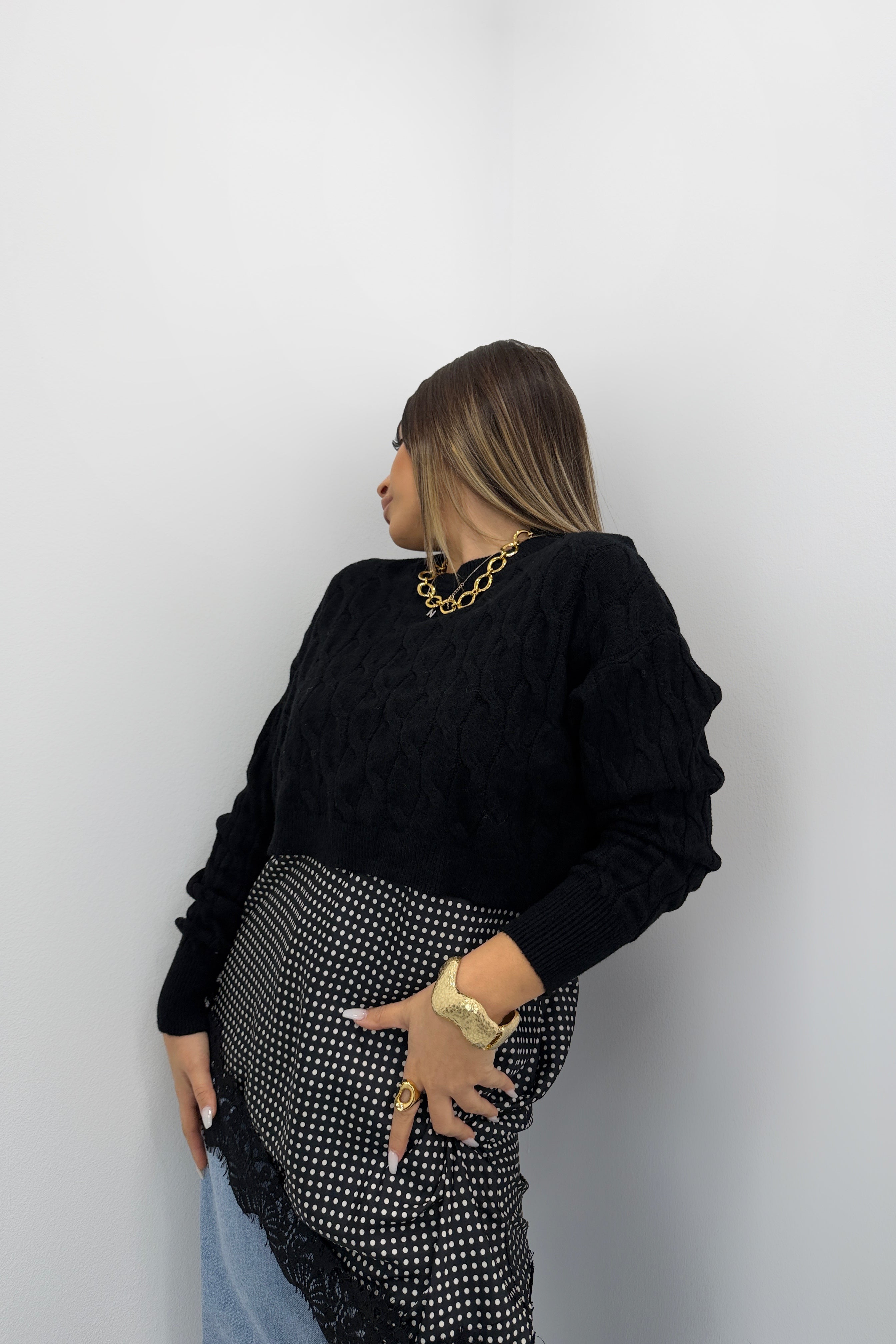 JERSEY BASIC CROPPED