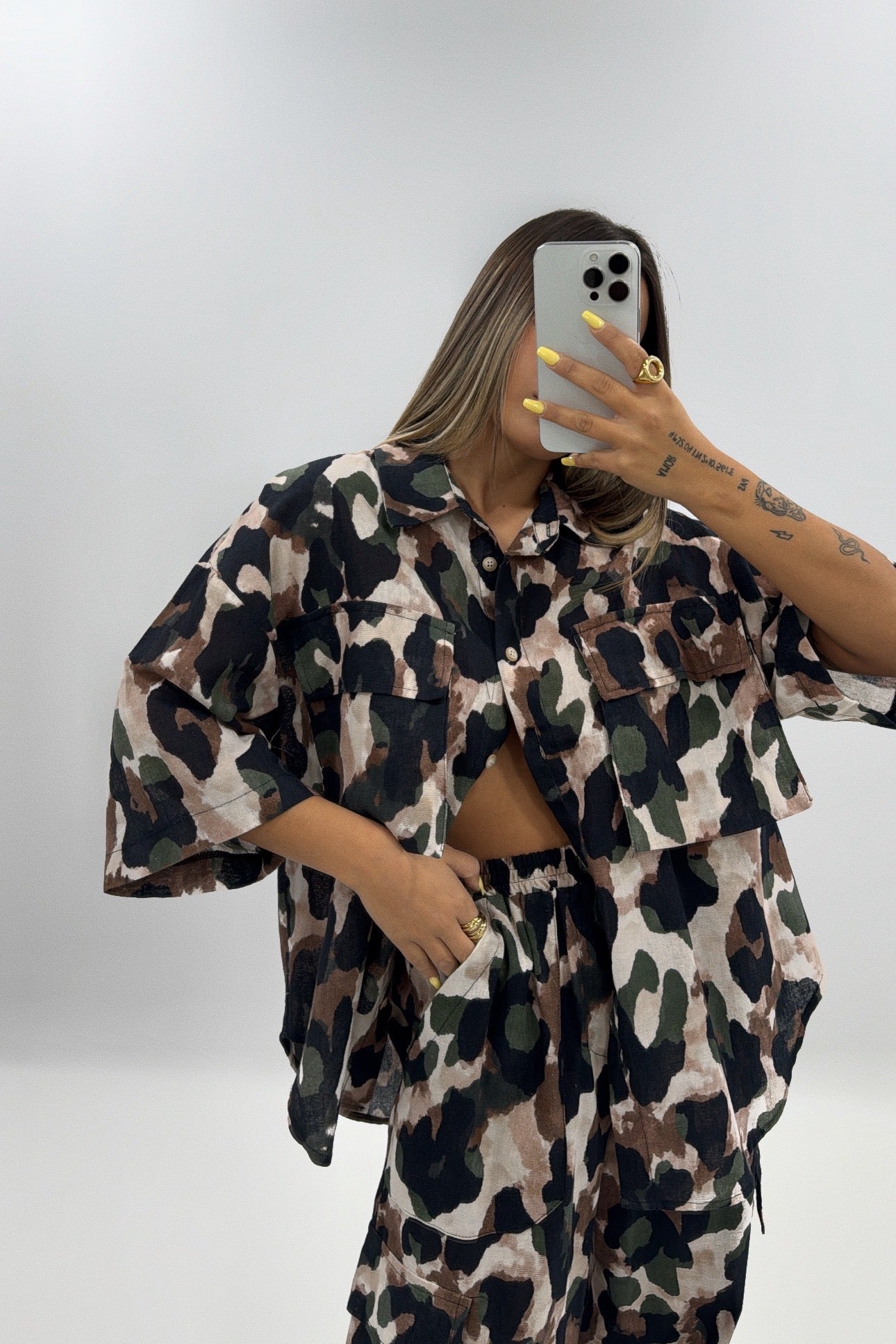 CAMISA CAMUFLAJE LUMINA